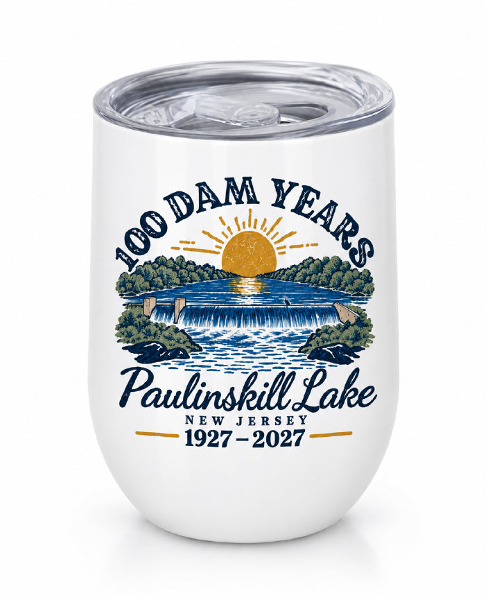 Paulinskill Lake Wine Tumbler