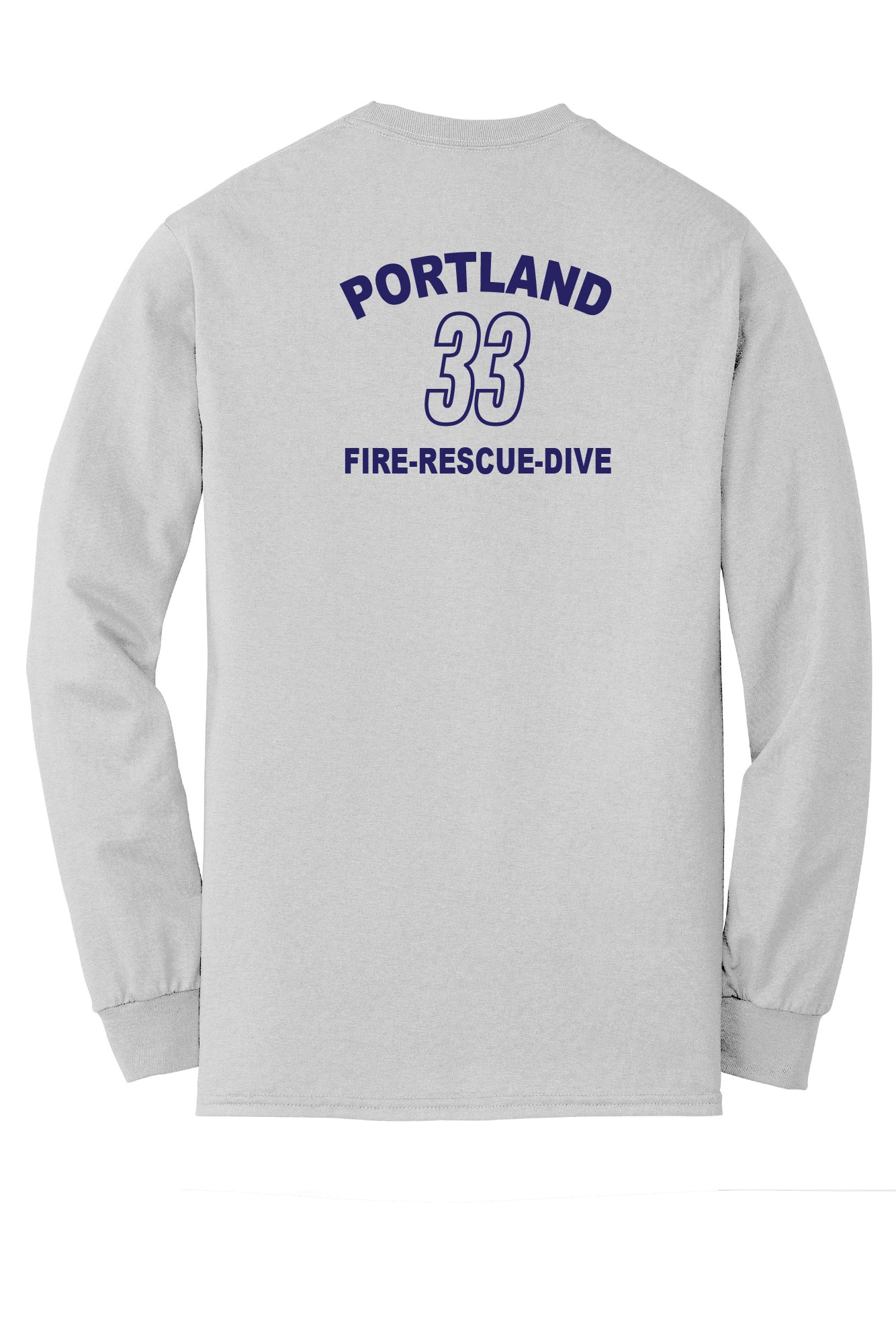 Portland 33 Fire-Rescue-Dive Long Sleeve T-Shirt (Adult)