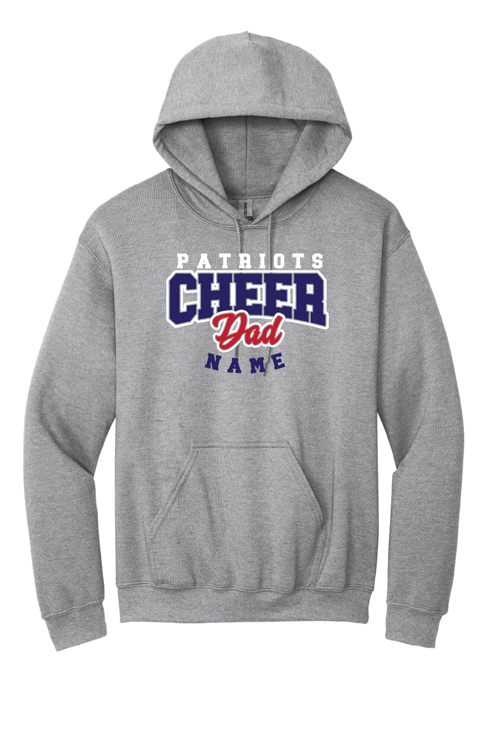 Personalized Patriots Cheer Dad Apparel