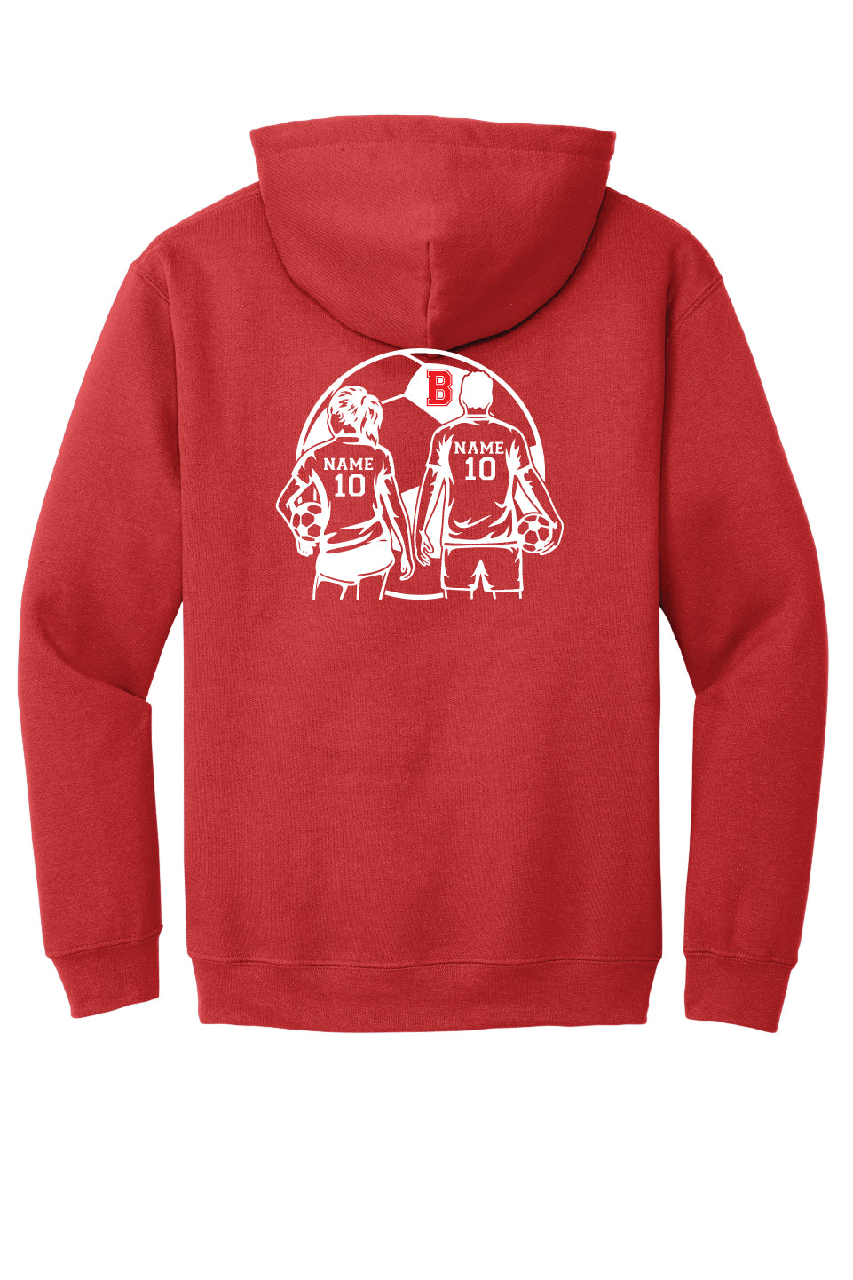 Personalized Belvidere Soccer Mom Hoodie Sweatshirt