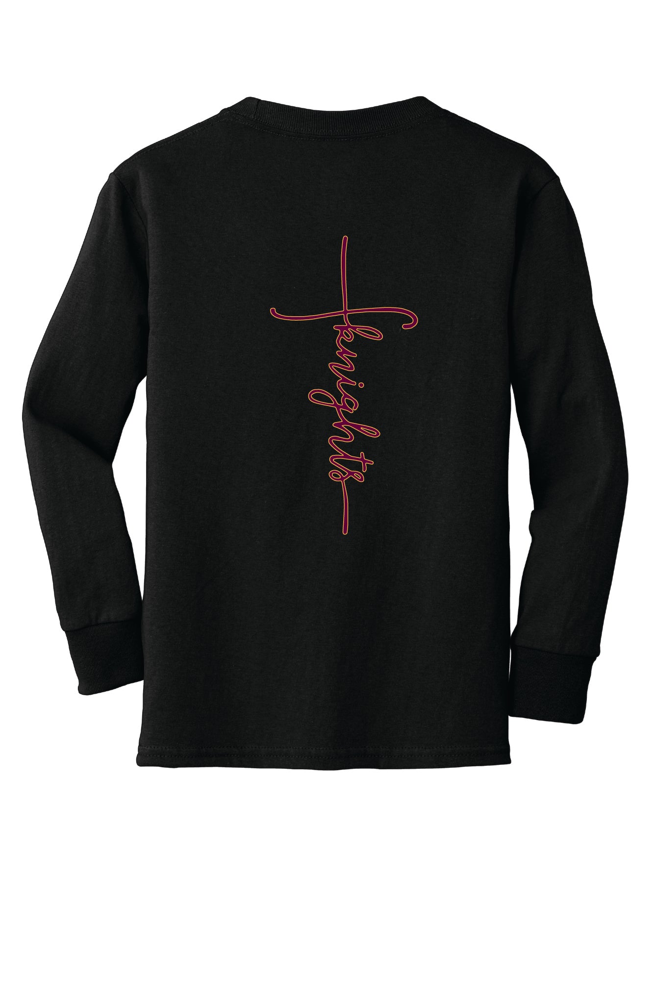 SJN Knights Basketball Long Sleeve T-Shirt (Youth)