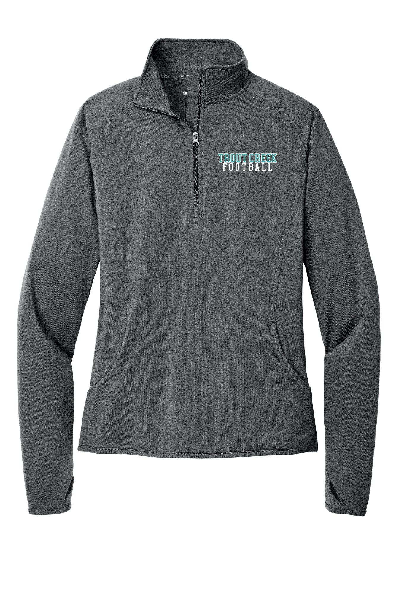TCA Football Sport Tek 1/4 Zip Pullover (Ladies)