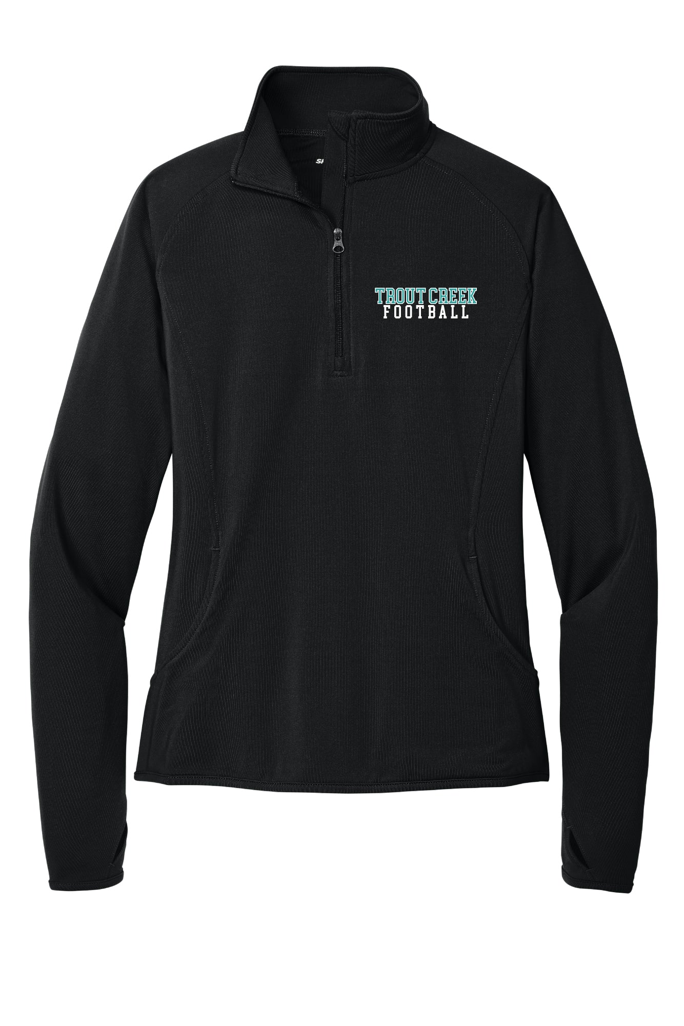 TCA Football Sport Tek 1/4 Zip Pullover (Ladies)