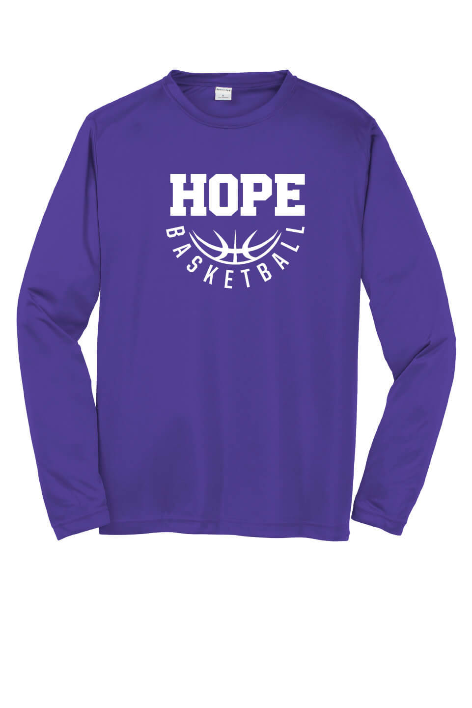 Sport Tek Competitor Long Sleeve Shirt purple