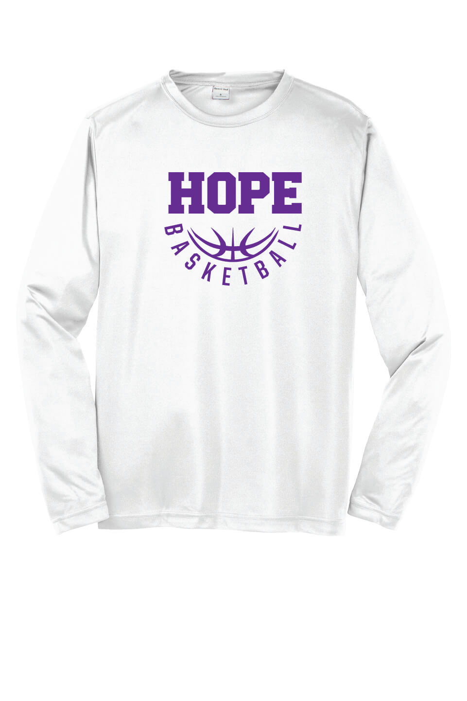 Sport Tek Competitor Long Sleeve Shirt white