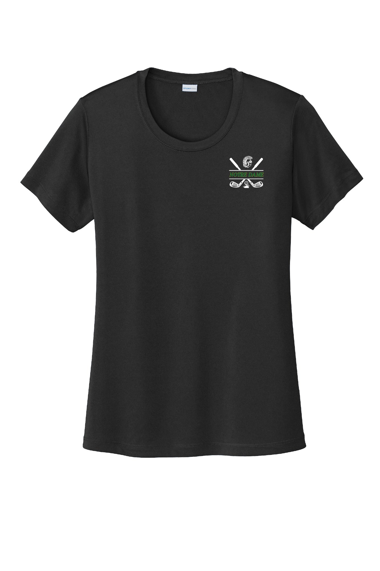 Notre Dame Golf Sport Tek Short Sleeve Competitor T-Shirt