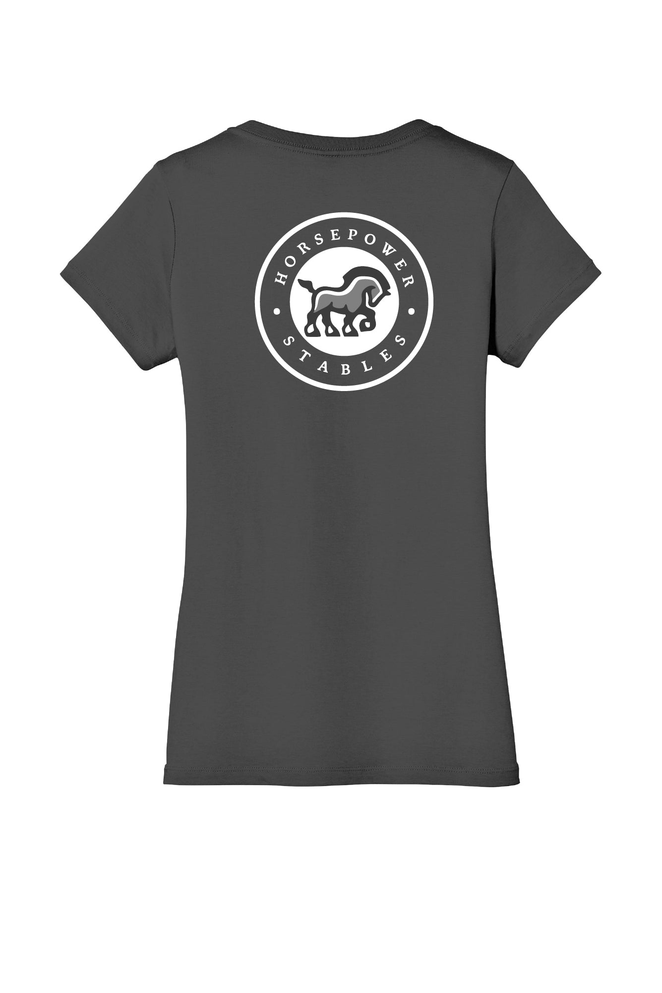Ladies Horsepower Stables V-Neck