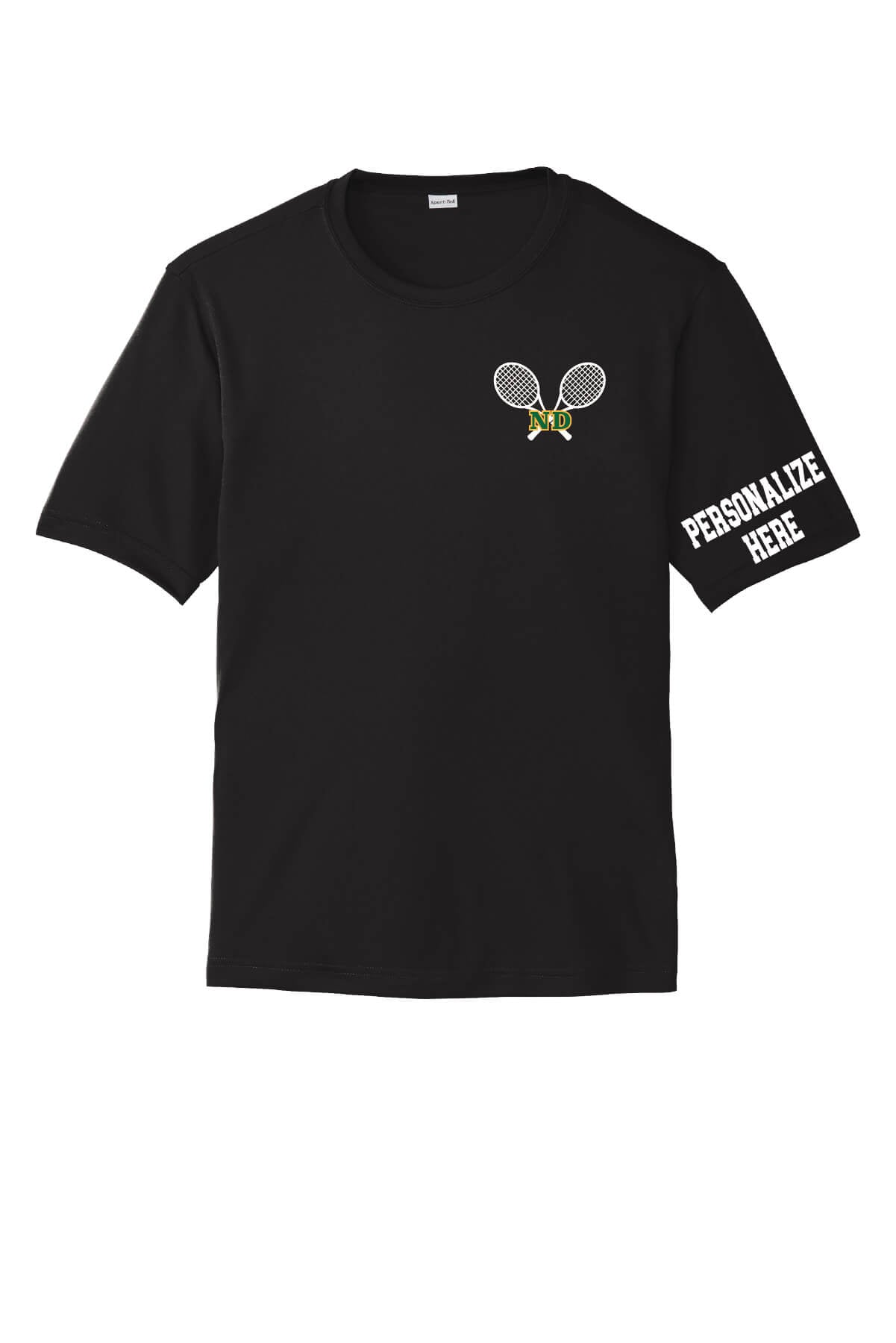 Spartans Sport Tek Competitor Short Sleeve Tee black