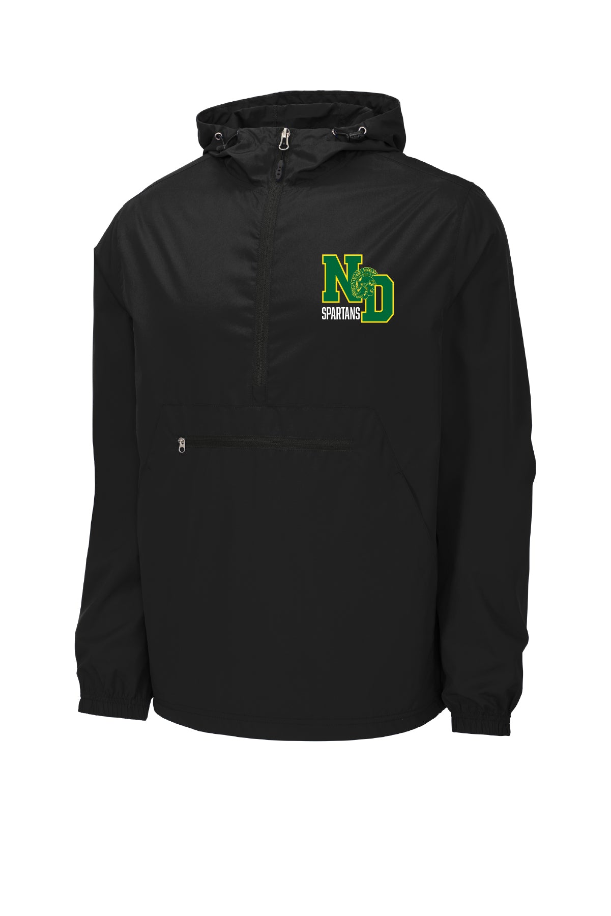 Notre Dame Spartans Sport Tek Packable Windbreaker