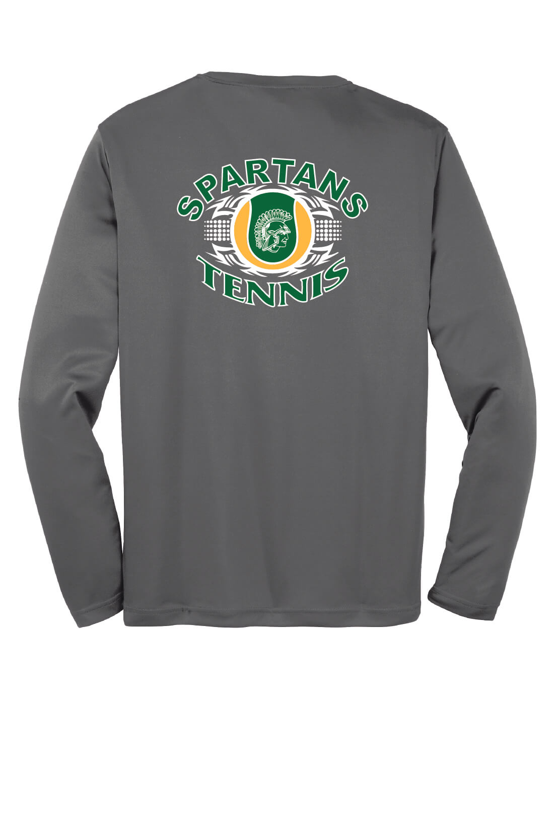 Spartans Tennis Sport Tek Competitor Long Sleeve Shirt