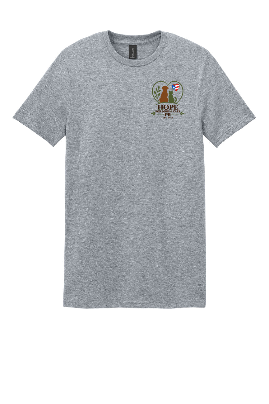 Rescue. Foster. Adopt Short Sleeve T-Shirt