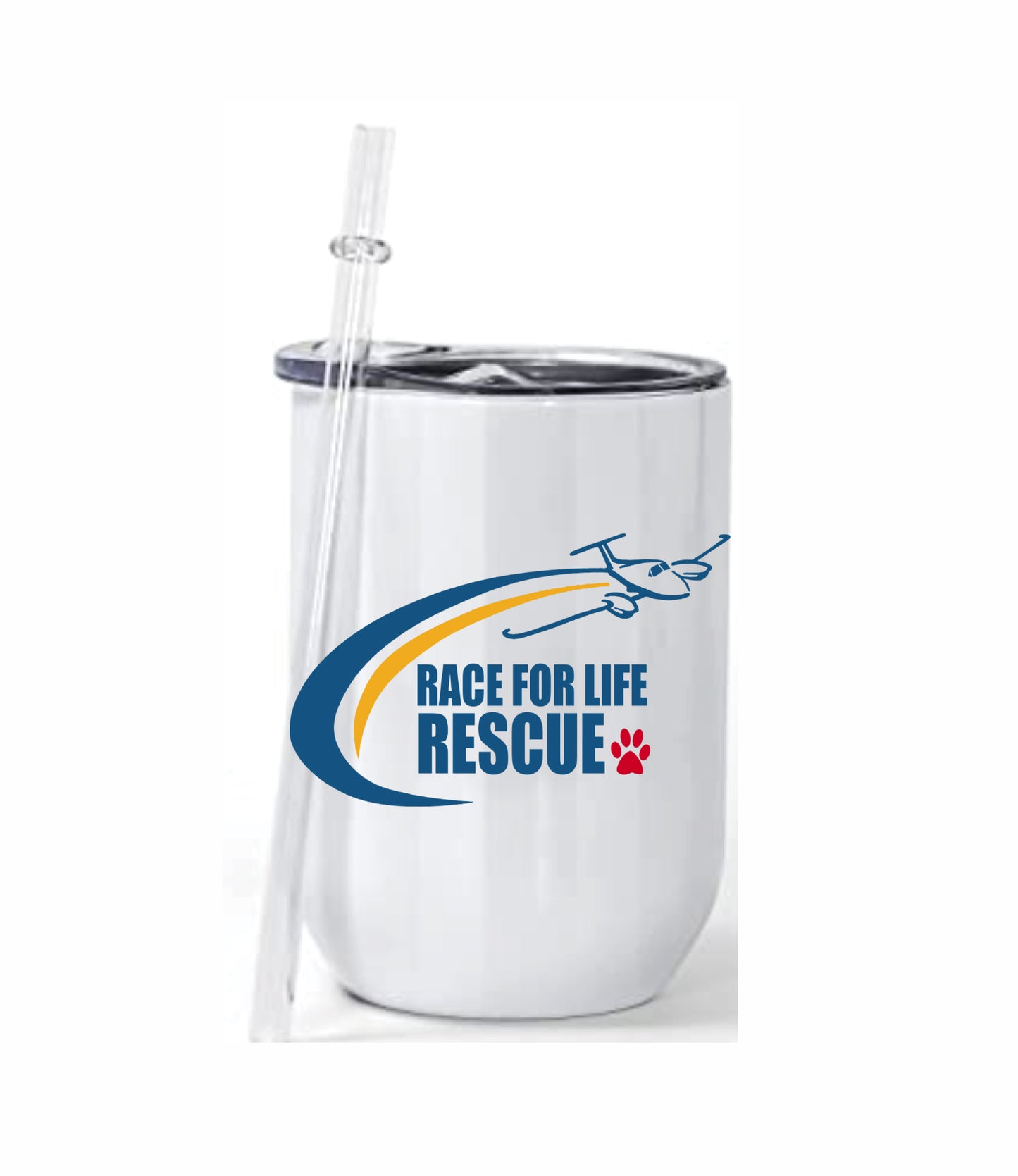 Race for Life Rescue Wine Tumbler
