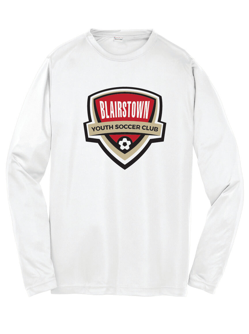 Sport-Tek Posi-UV Pro Long Sleeve Shirt white