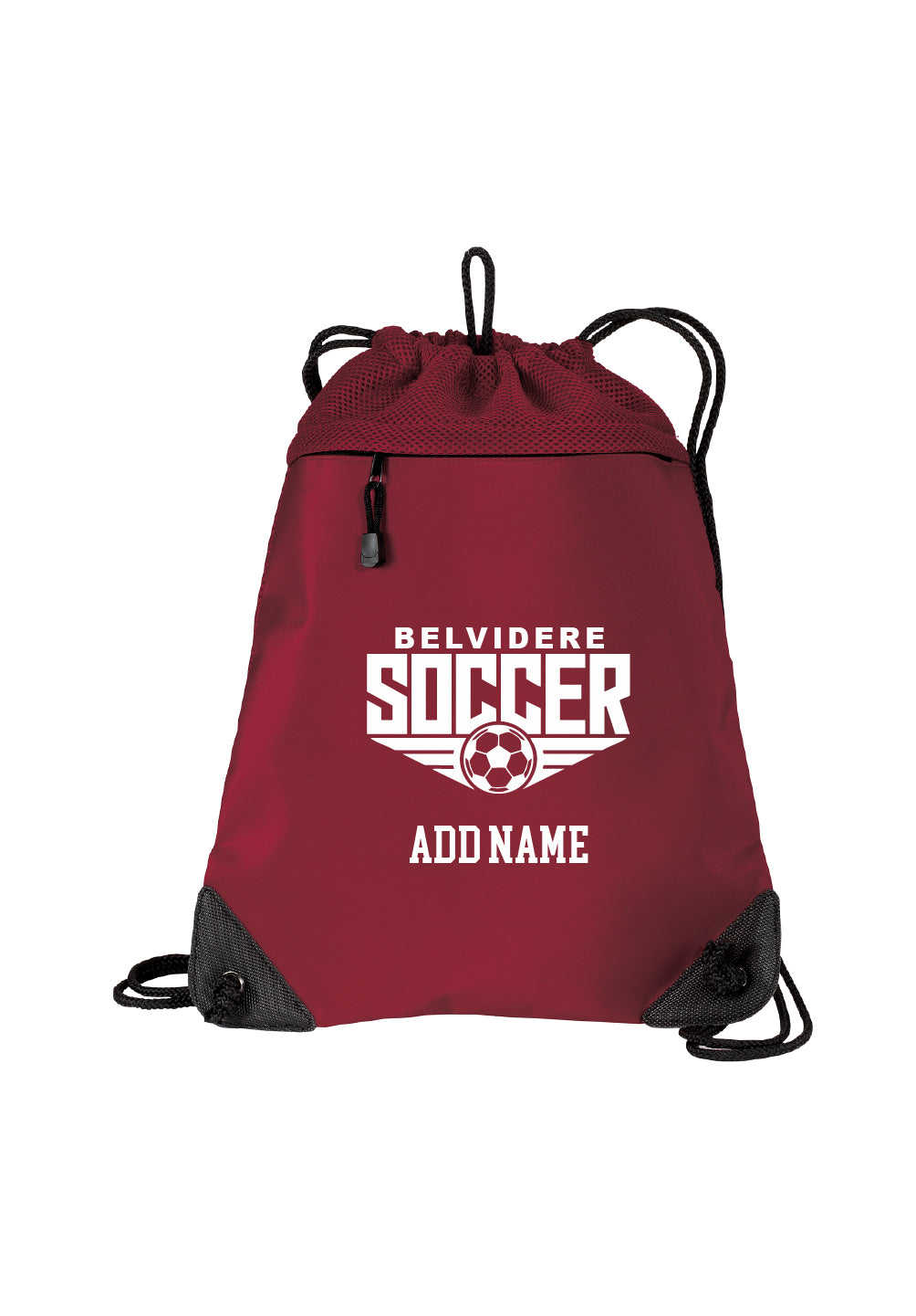 Belvidere Soccer Cinch Bag