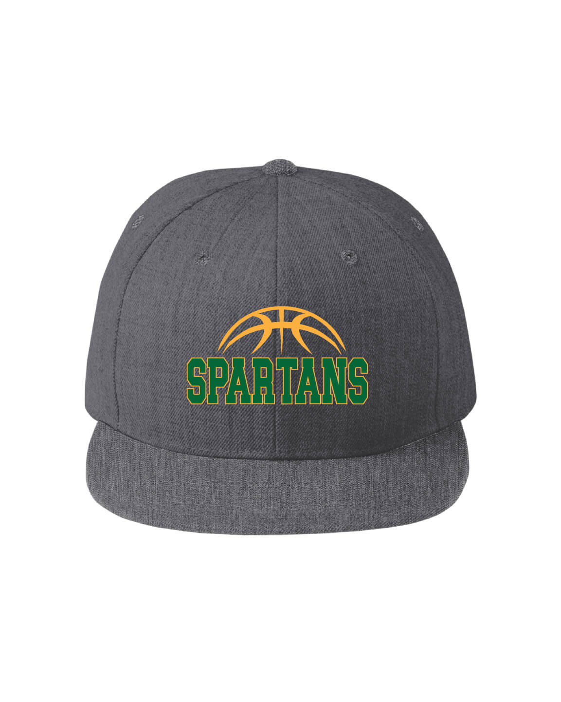 Flat Bill Snapback Cap