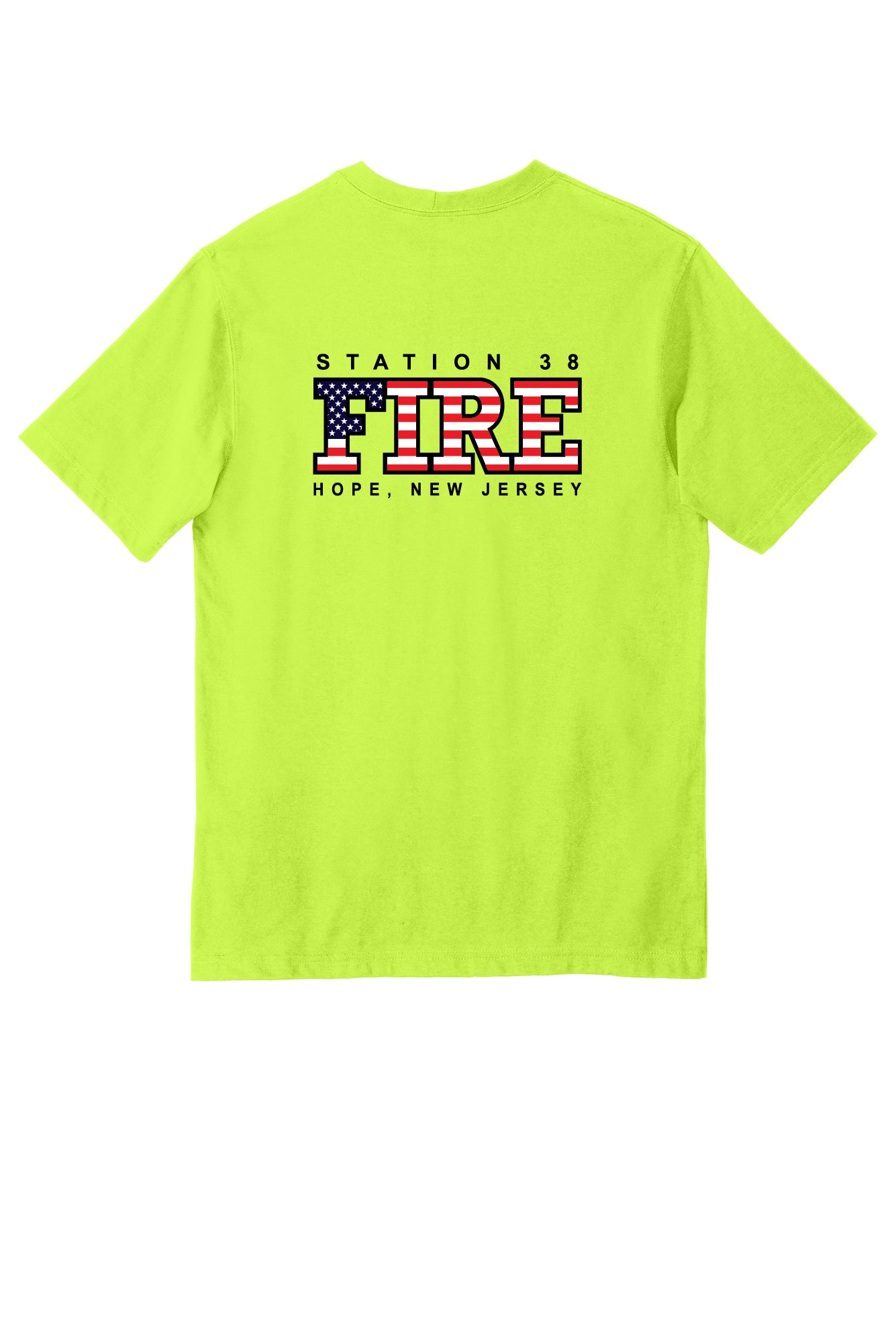 HVFD Fire Carhartt Workwear Pocket Short Sleeve T-Shirt