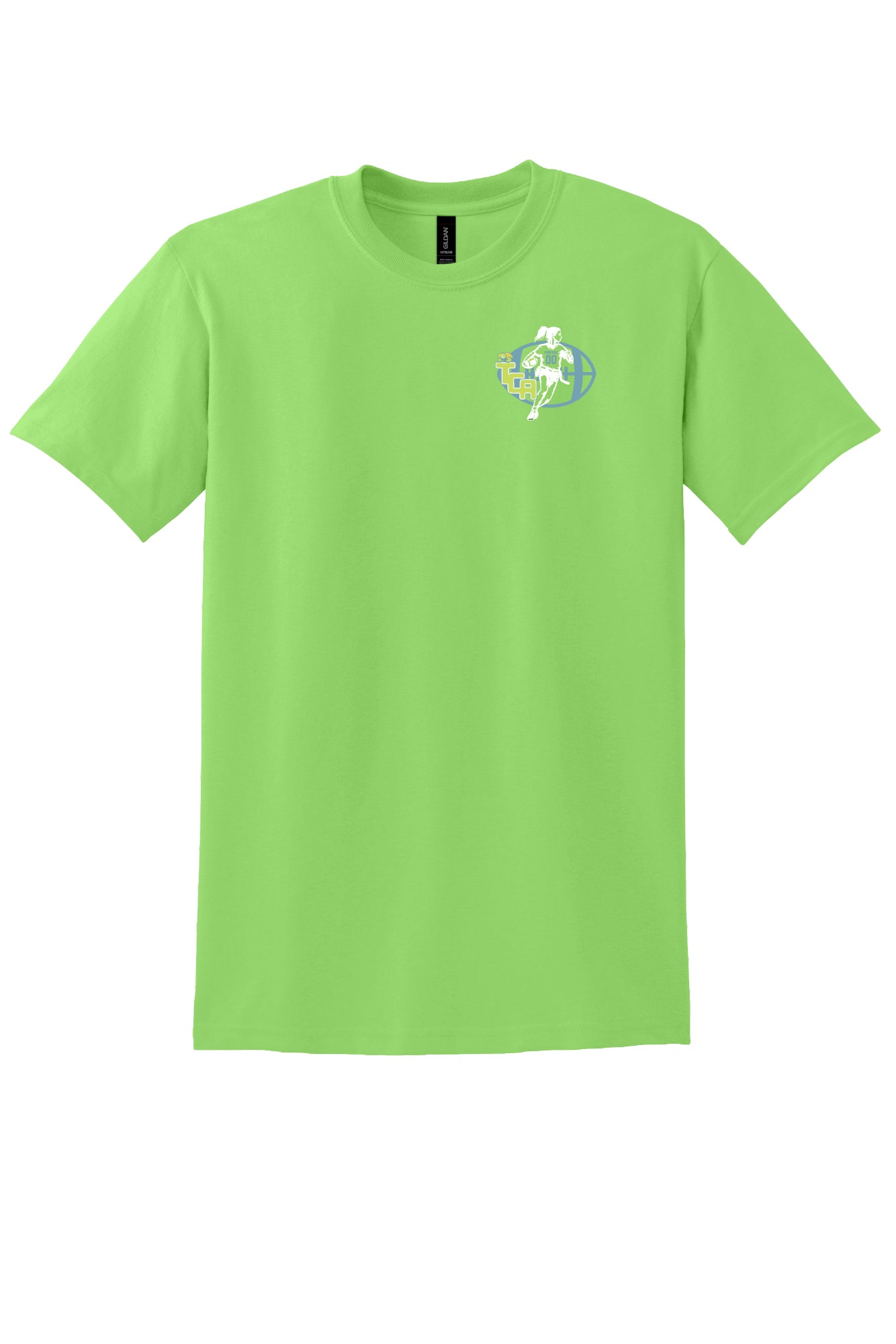 Girls Football Flag Back T-shirt (Youth)