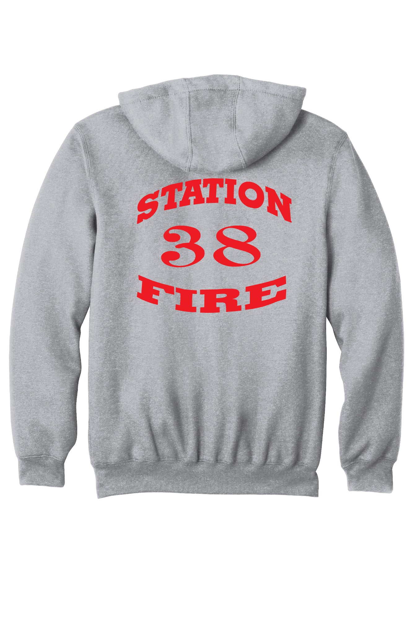 HVFD 38 Retro Carhartt Mid-weight Hooded Full Zip Sweatshirt