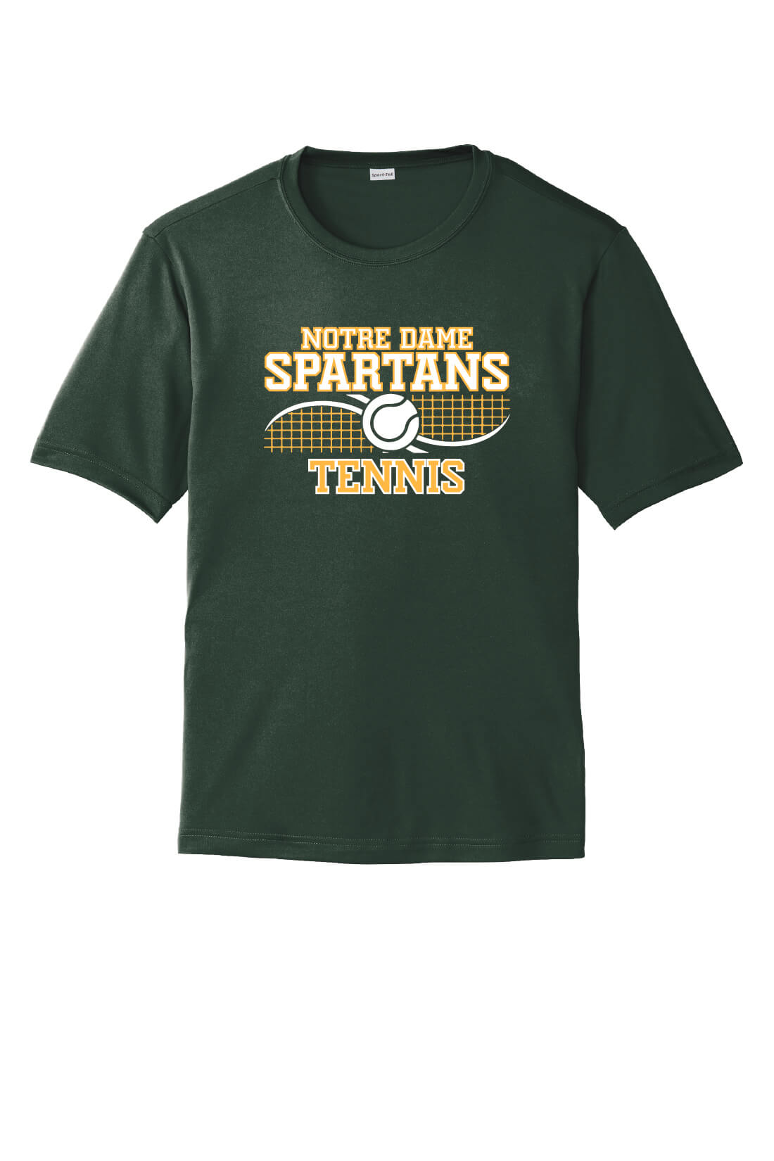 Notre Dame Tennis Sport Tek Competitor Short Sleeve Tee