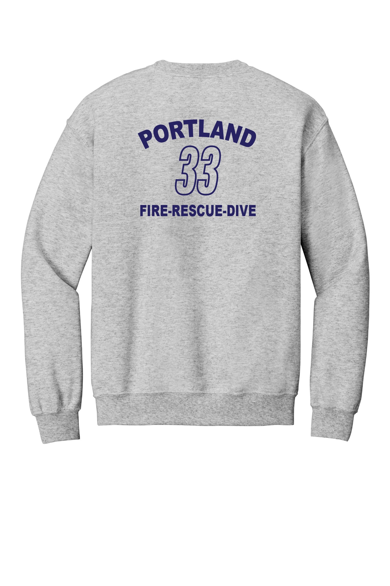 Portland 33 Fire-Rescue-Dive Crewneck Sweatshirt (Adult)
