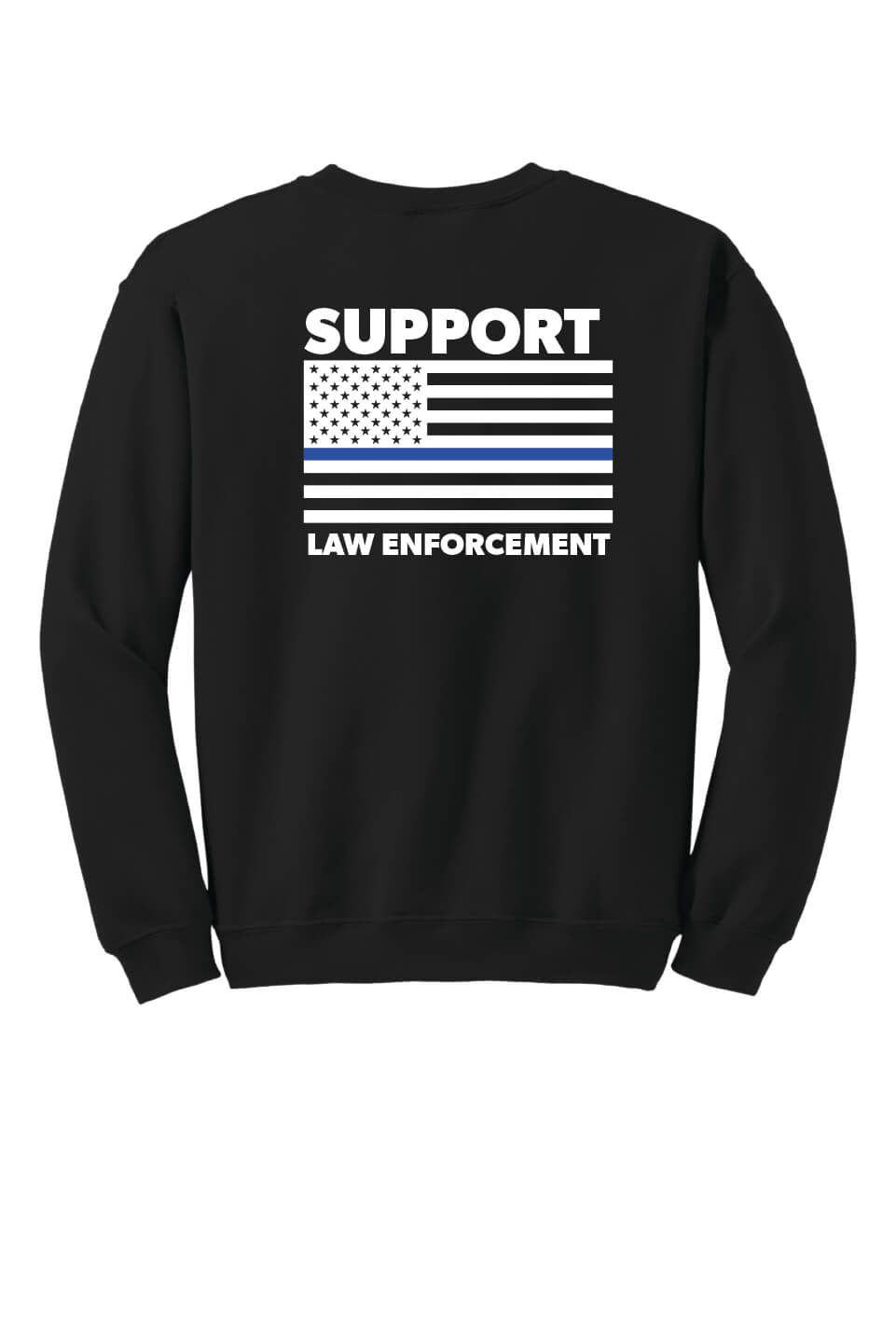 Crewneck Sweatshirt - Circle Logo black back