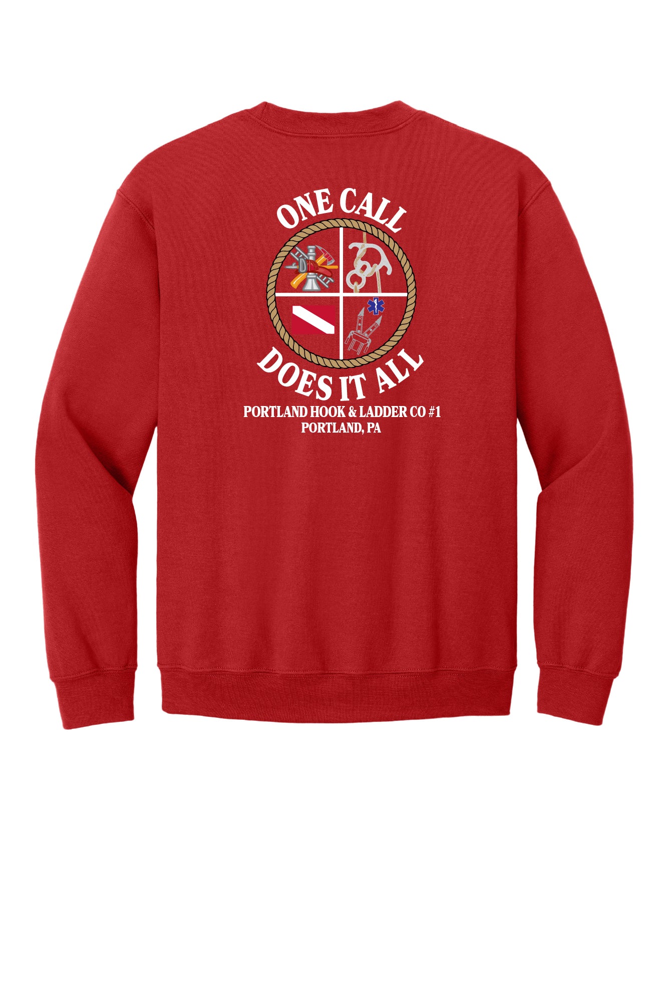 Portland One Call Does It All Crewneck Sweatshirt (Adult)