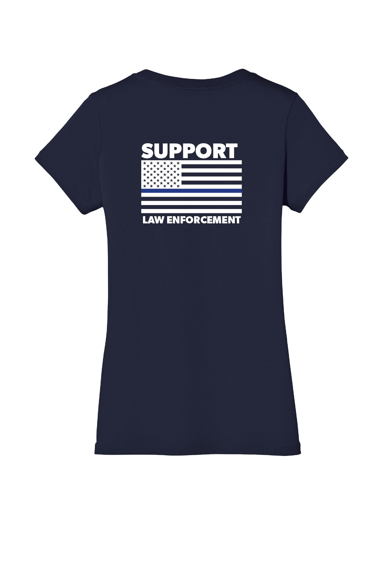 Ladies V-Neck Word Art I