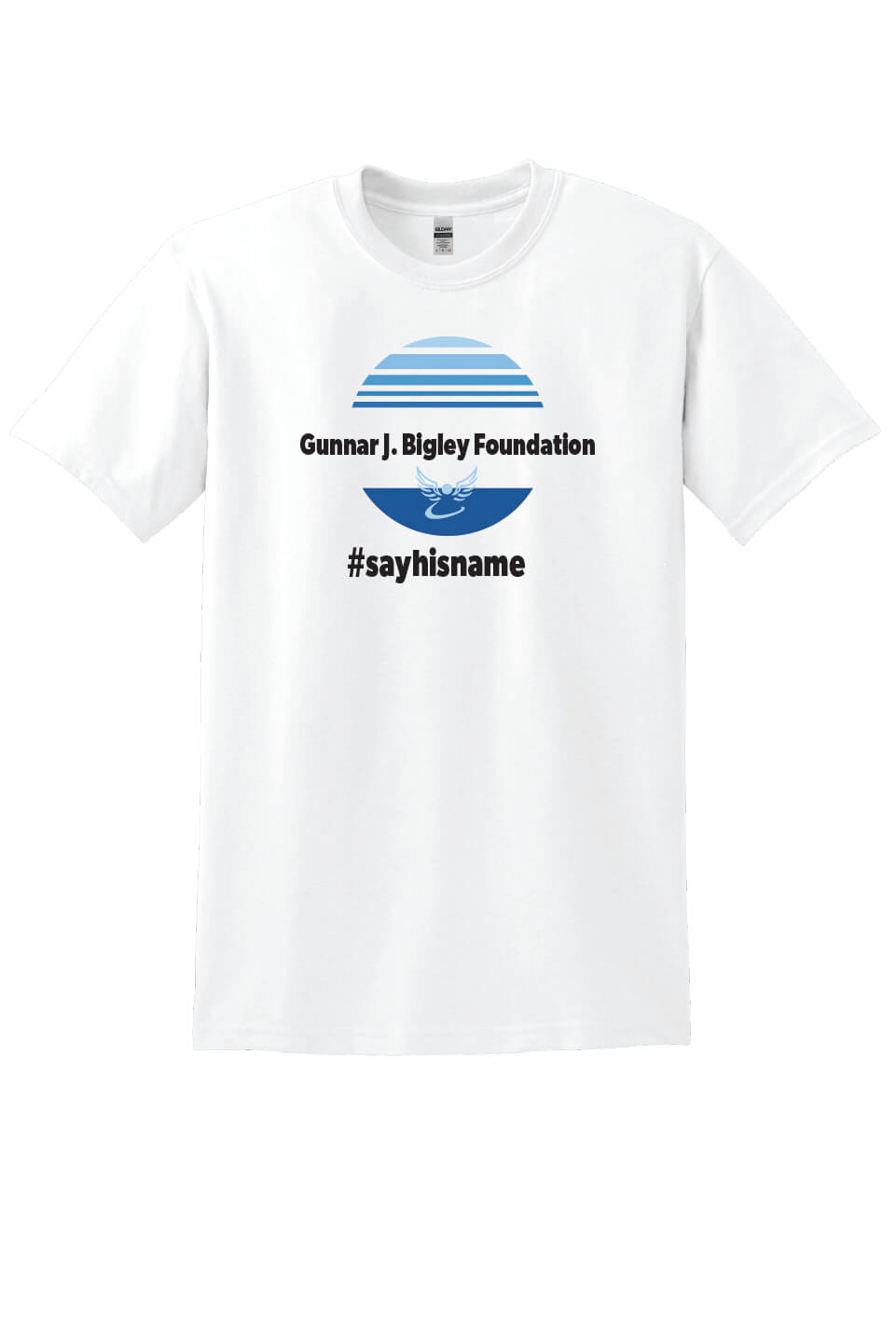 Short Sleeve T-Shirt (Youth) (Circle Logo) white front