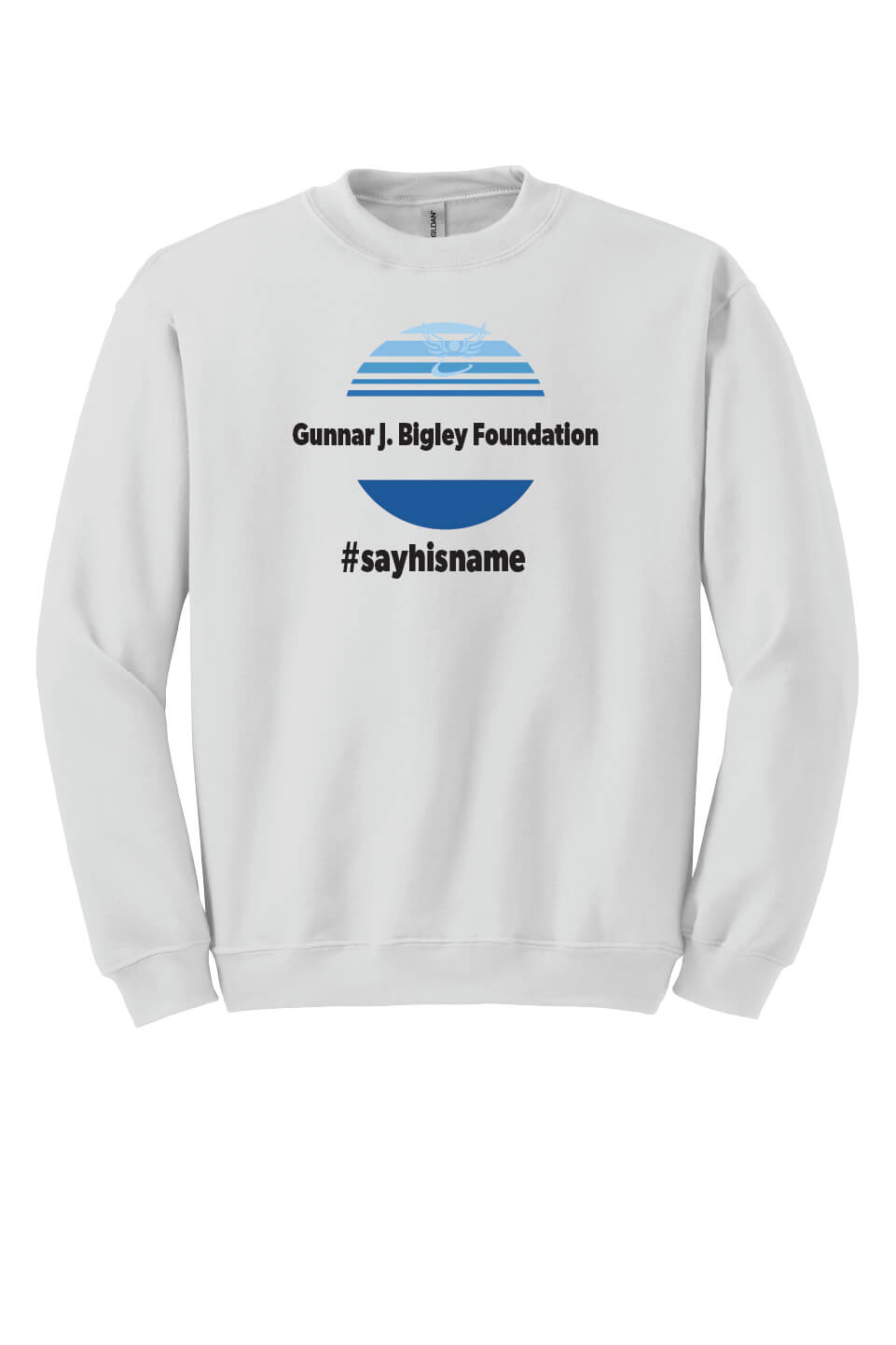 Crewneck Sweatshirt - Circle Logo white front