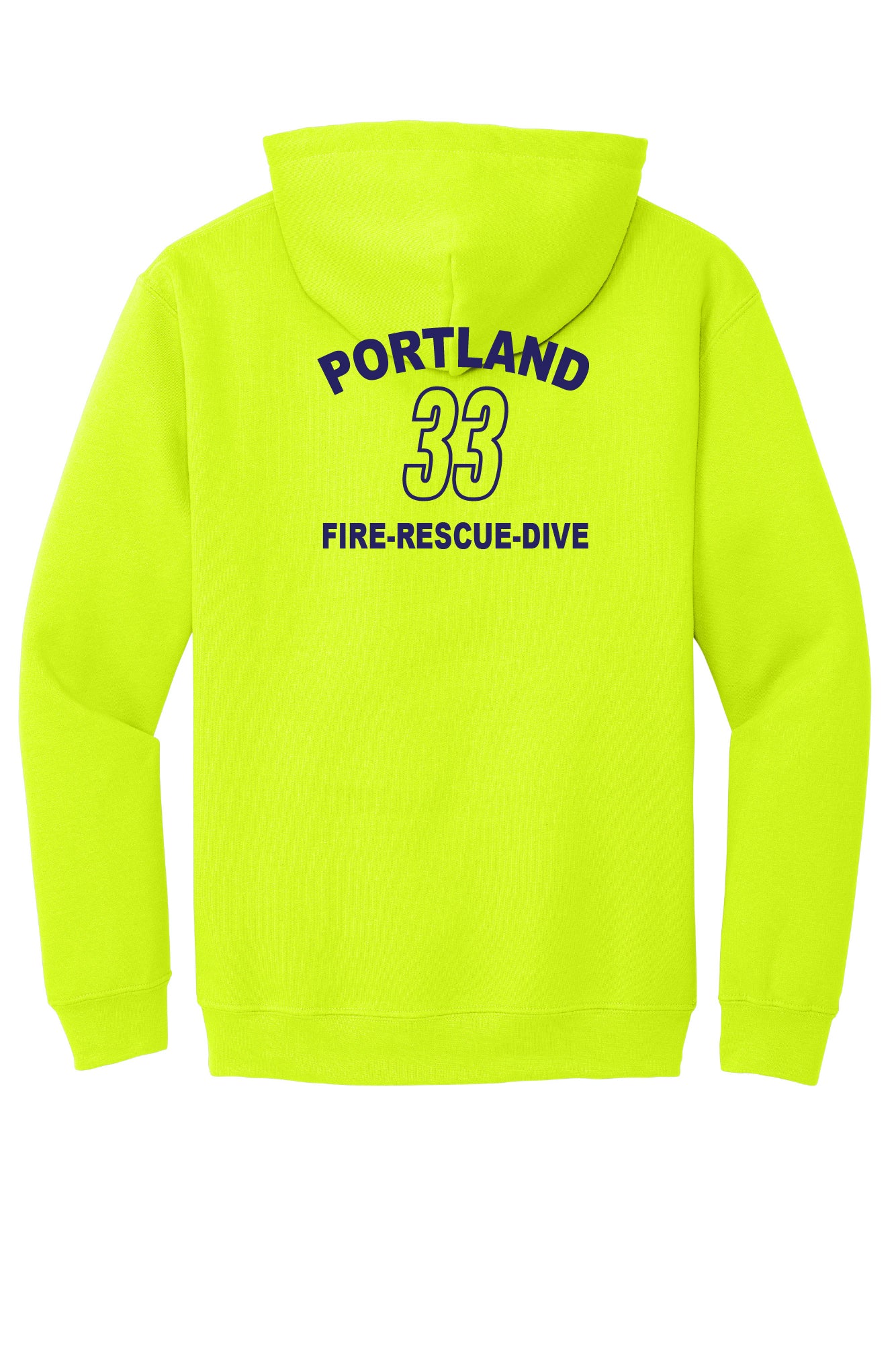 Portland 33 Fire-Rescue-Dive Hoodie (Adult)