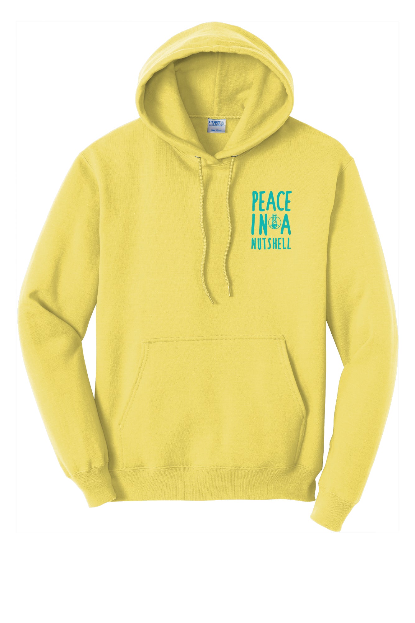 Peace in a Nutshell Large Front OG Logo Hoodie