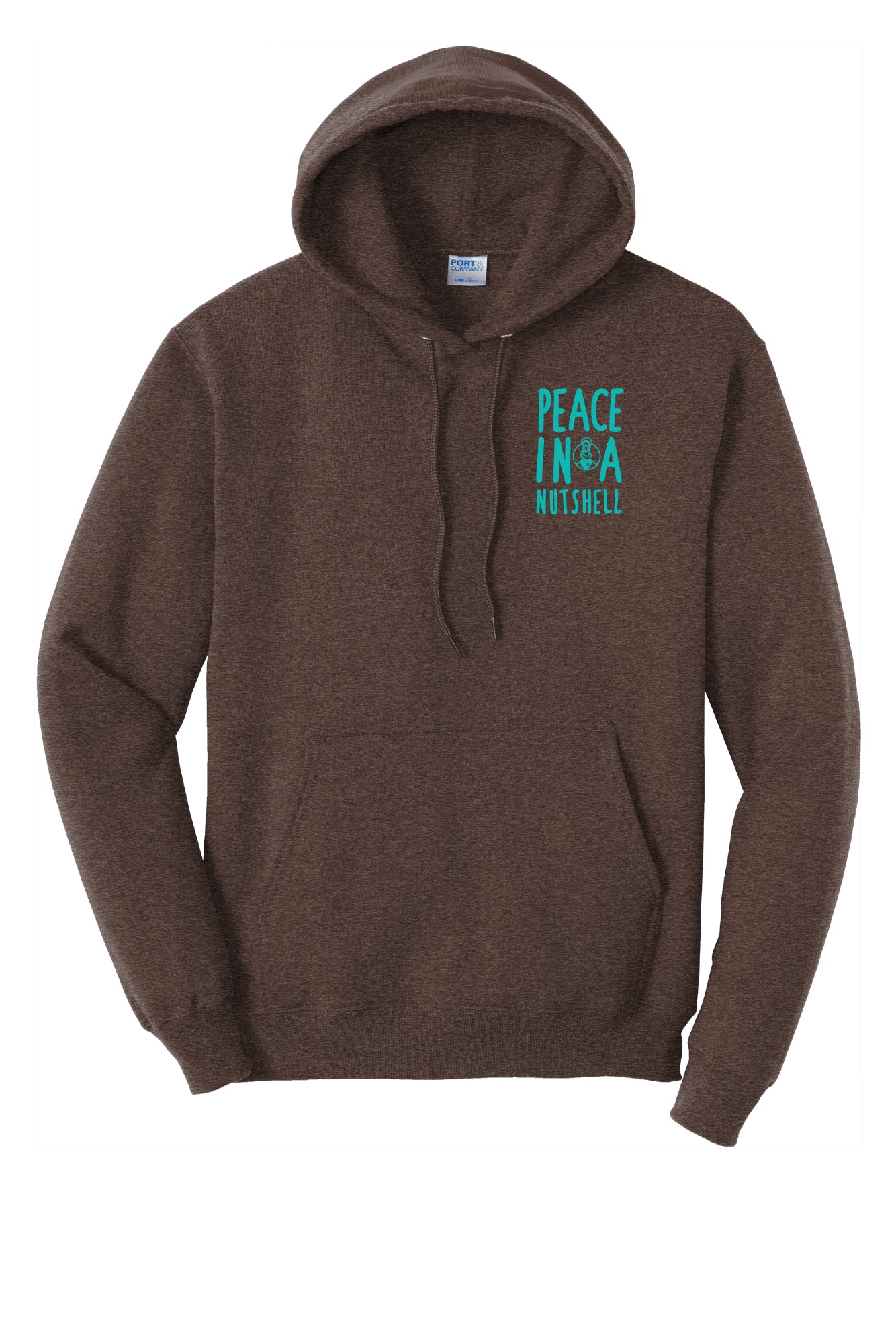 Peace in a Nutshell Large Front OG Logo Hoodie