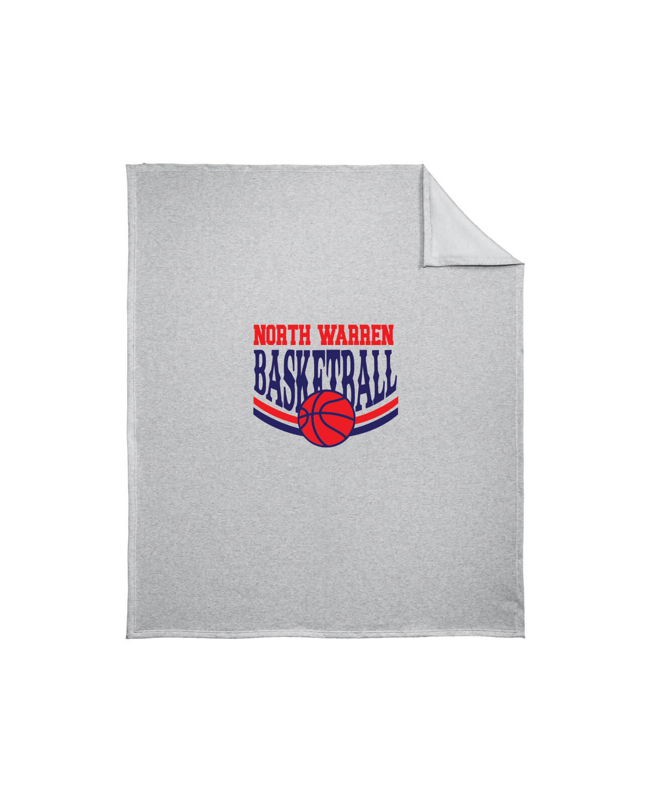 Sweatshirt Blanket NW Basketball gray