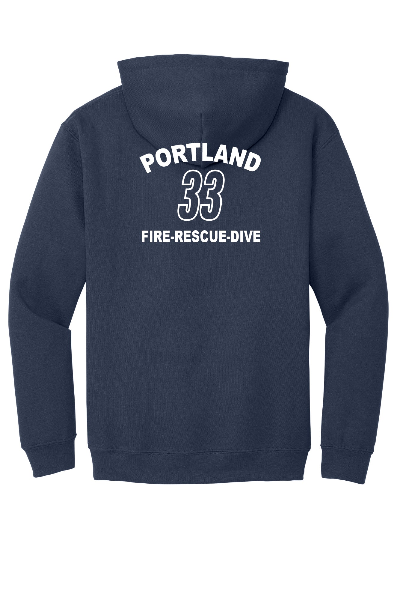 Portland 33 Fire-Rescue-Dive Hoodie (Adult)