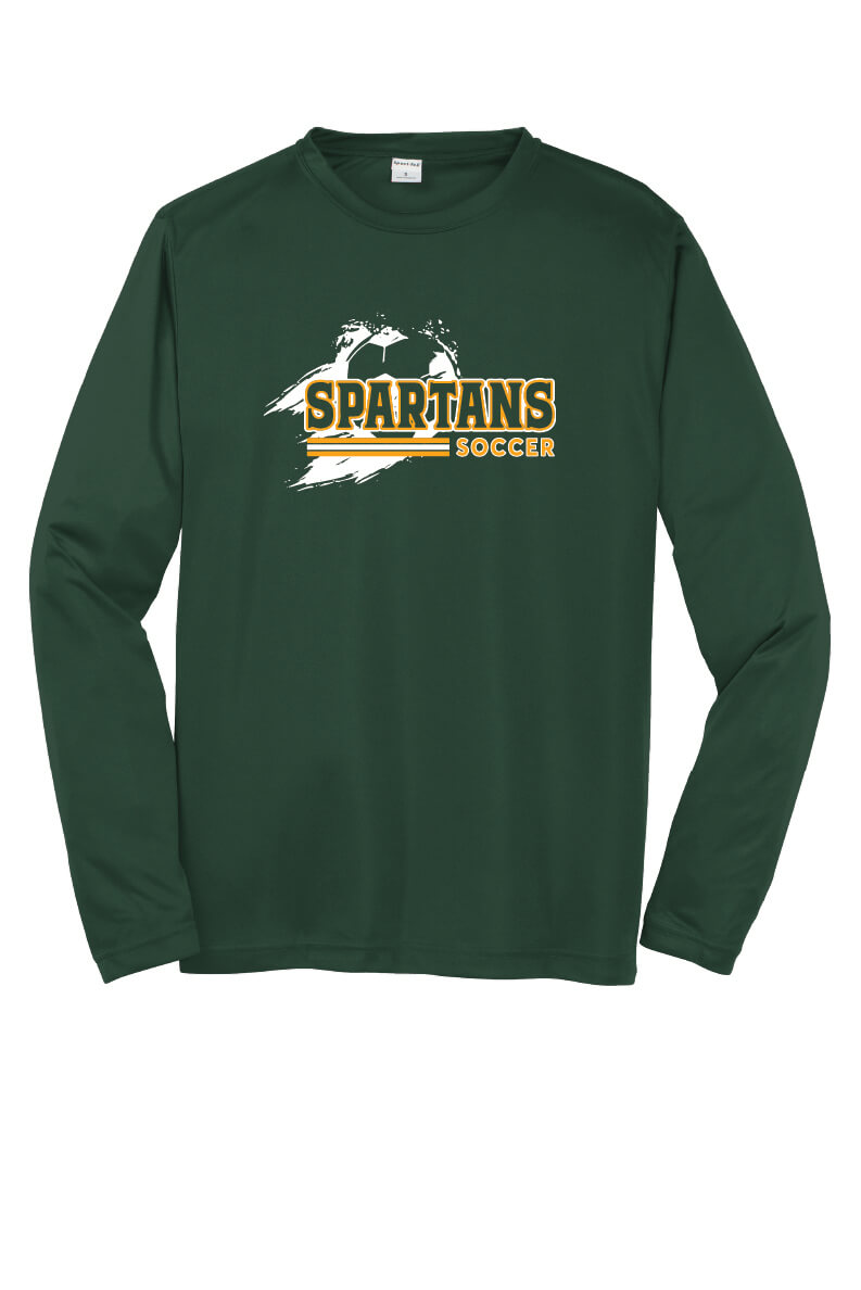 Spartans Sport Tek Competitor Long Sleeve Shirt