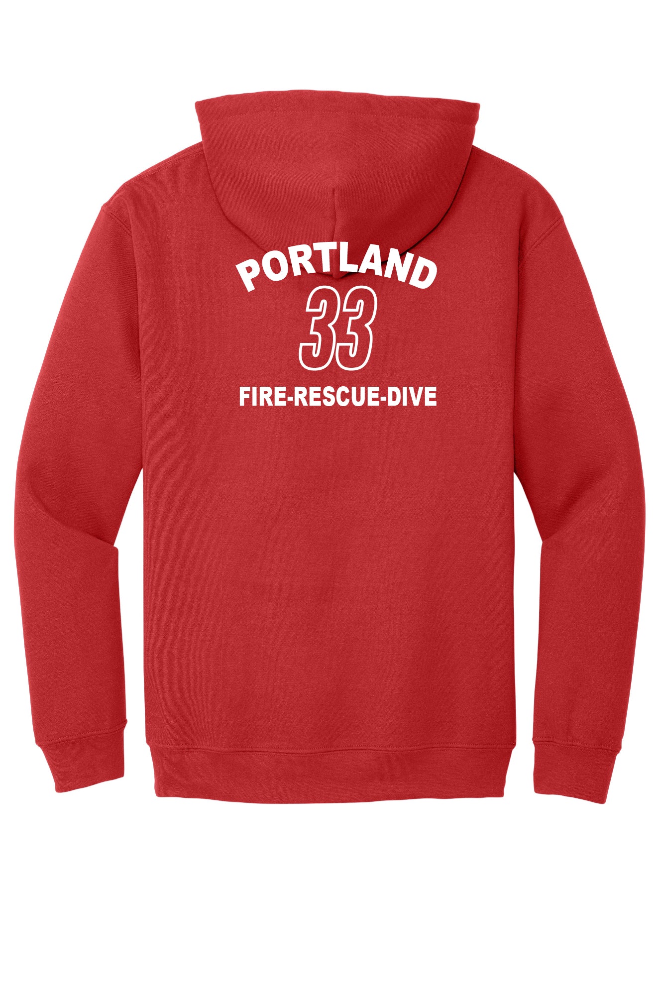 Portland 33 Fire-Rescue-Dive Hoodie (Adult)