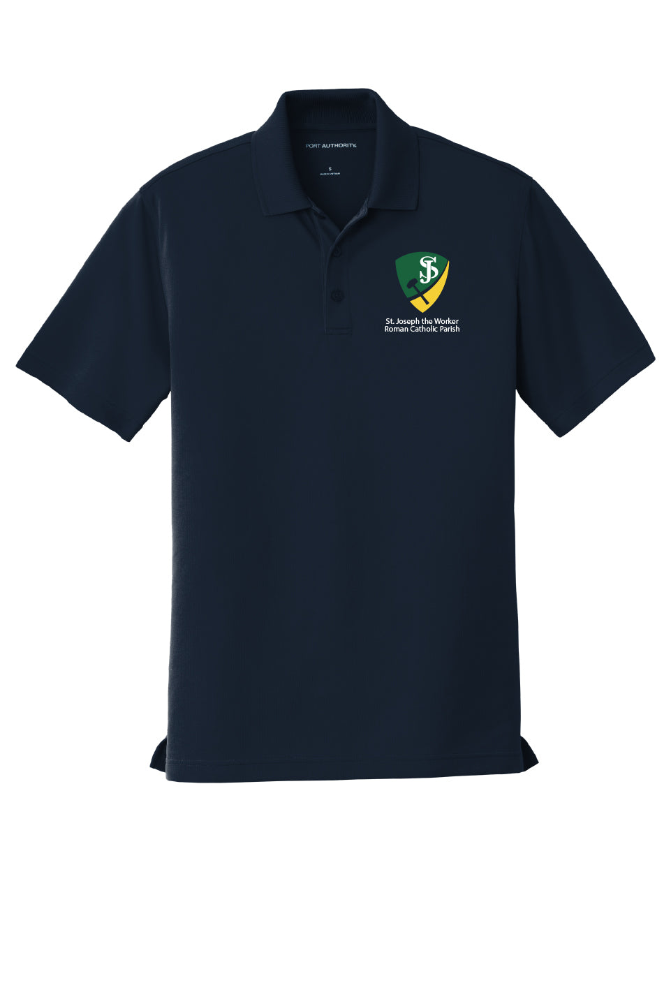 St. Joseph the Worker Mens Dry Zone UV Micro-Mesh Polo