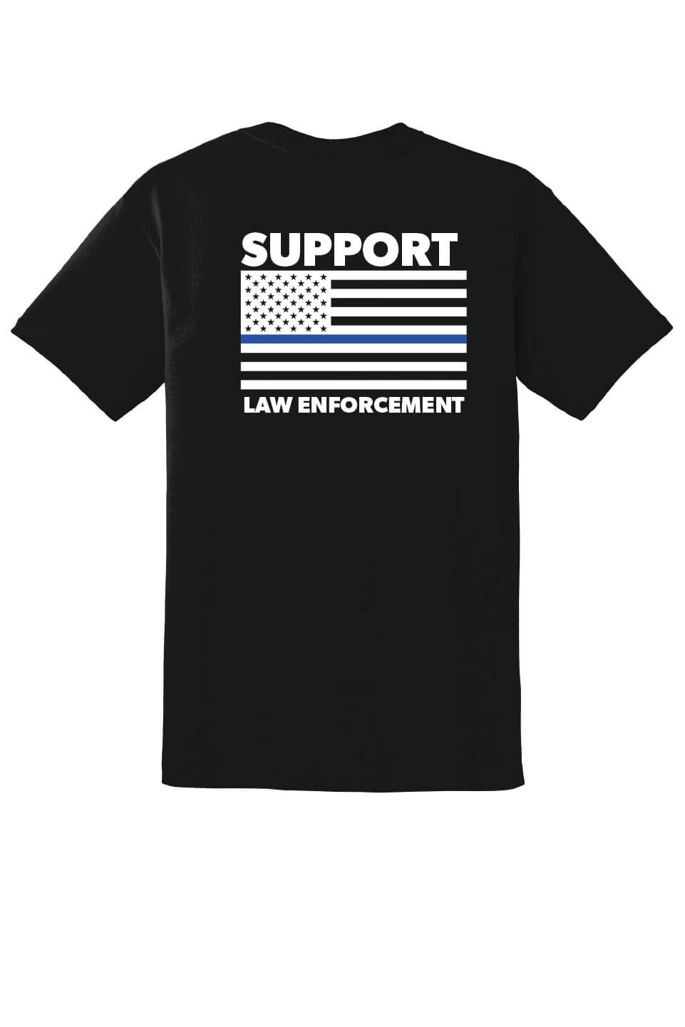 Short Sleeve T-Shirt (Youth) (Circle Logo) black back