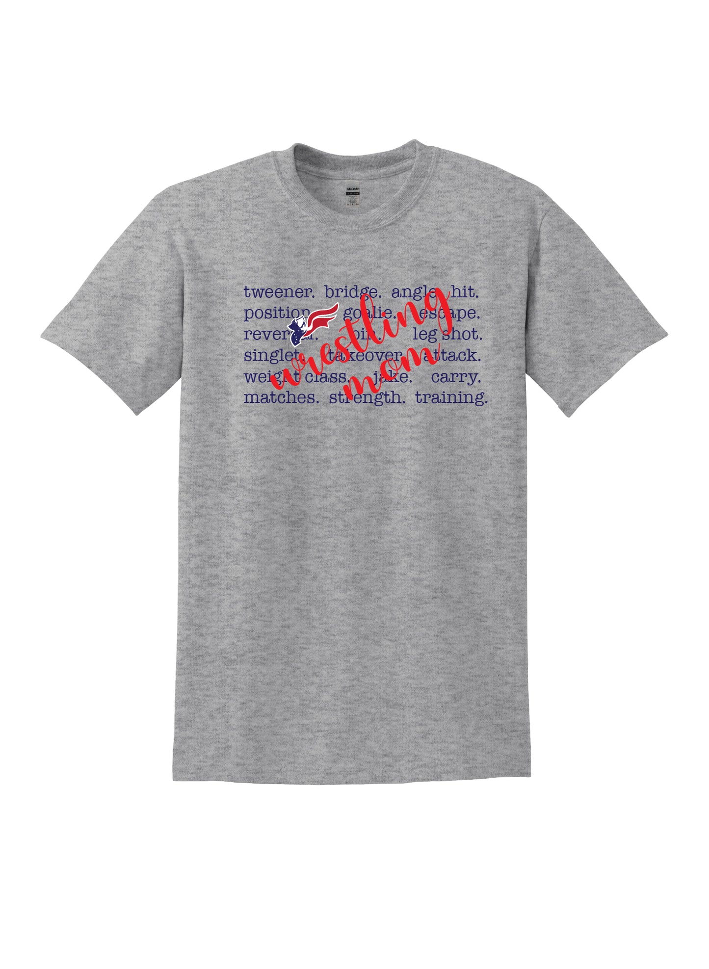 Wrestling Mom Short Sleeve T-Shirt