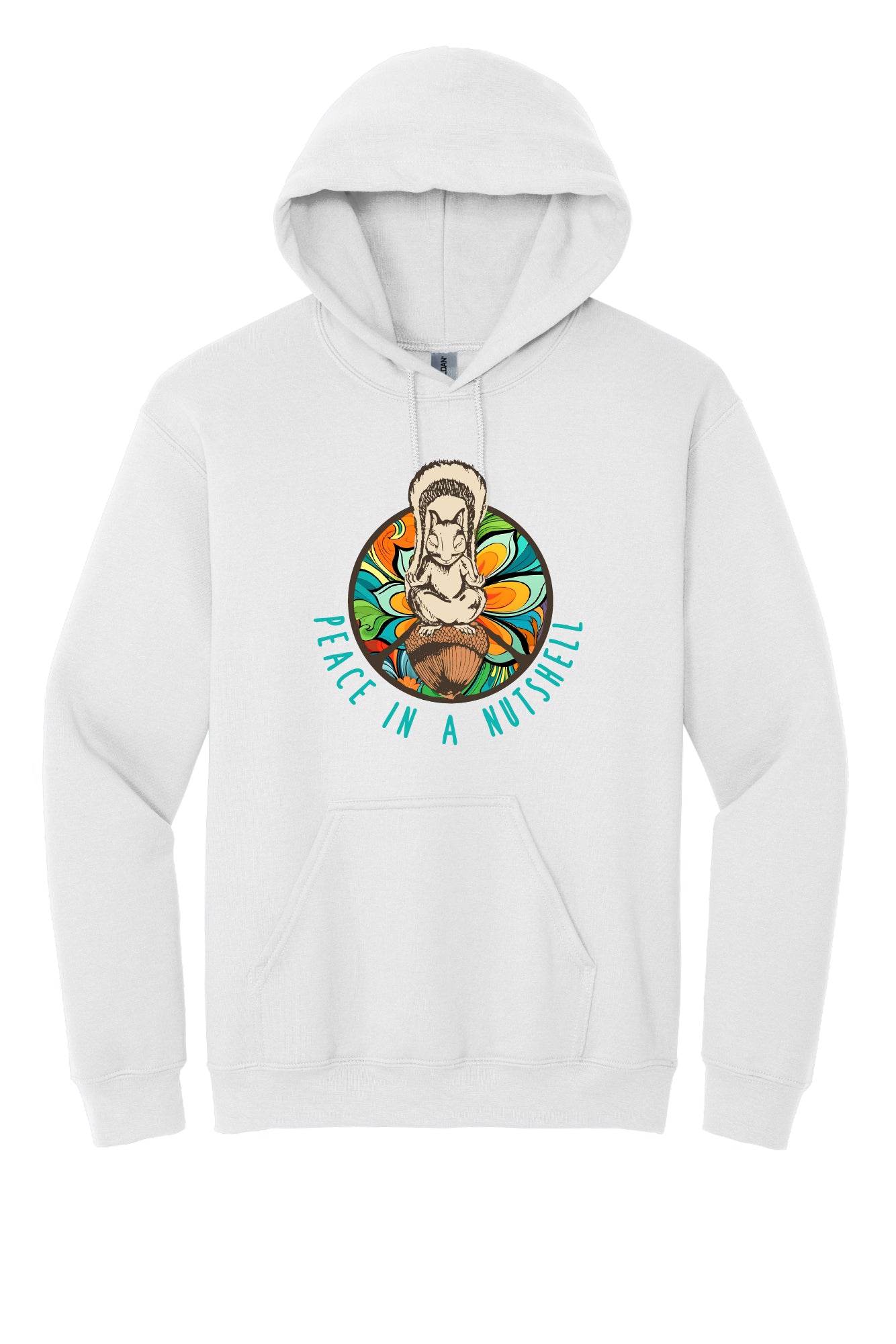 Peace in a Nutshell Front OG Logo Hoodie