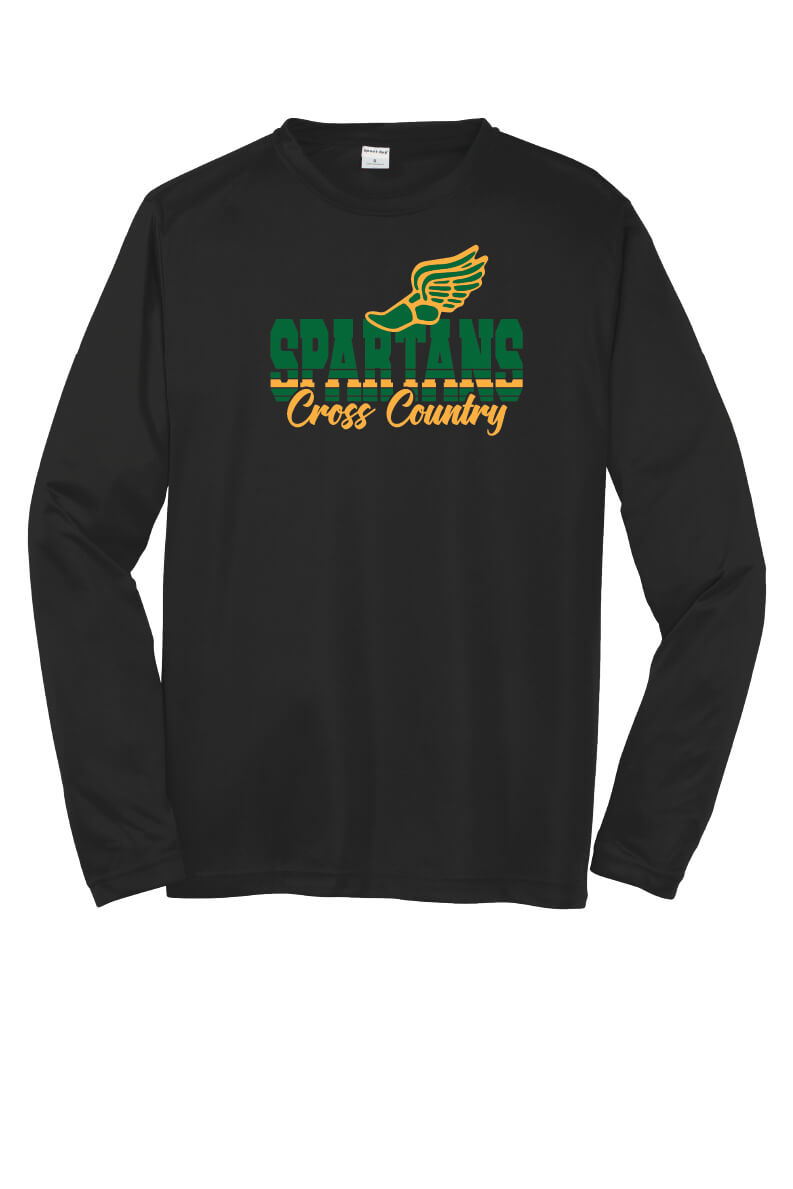 Spartans XC Sport Tek Competitor Long Sleeve Shirt (Youth)