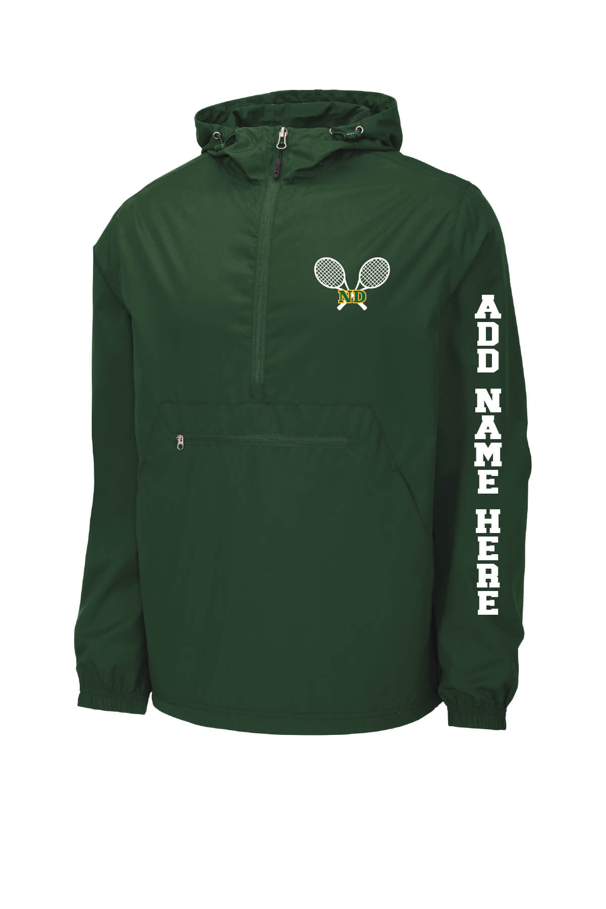 Spartans Sport Tek Packable Windbreaker green