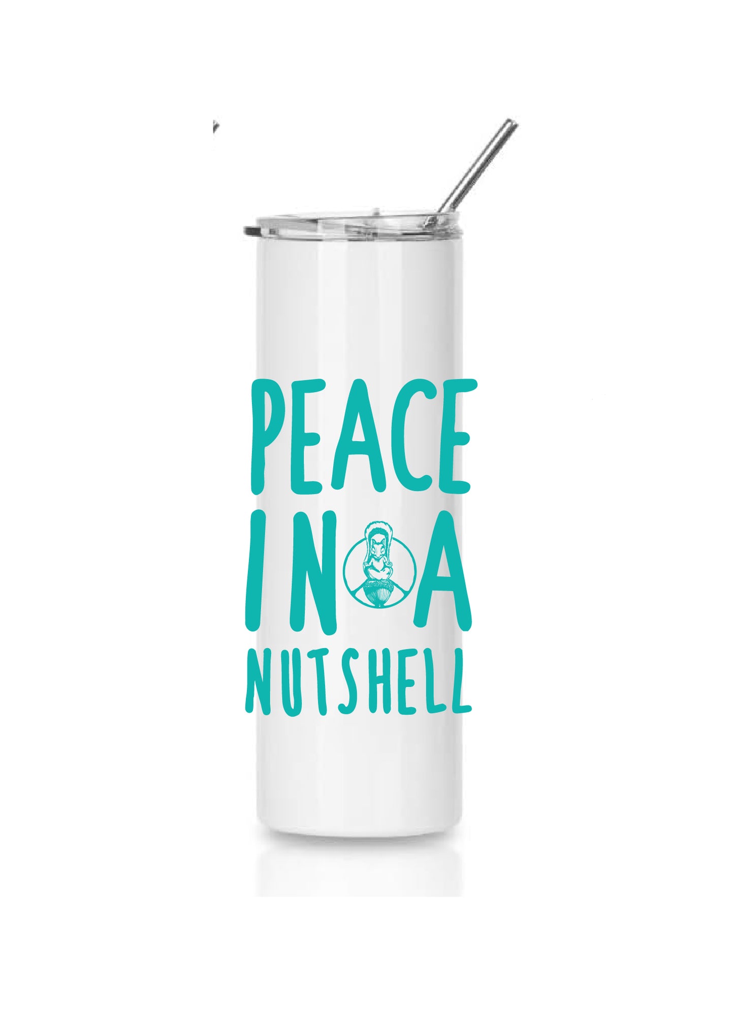 Peace in a Nutshell 20 oz Tumbler