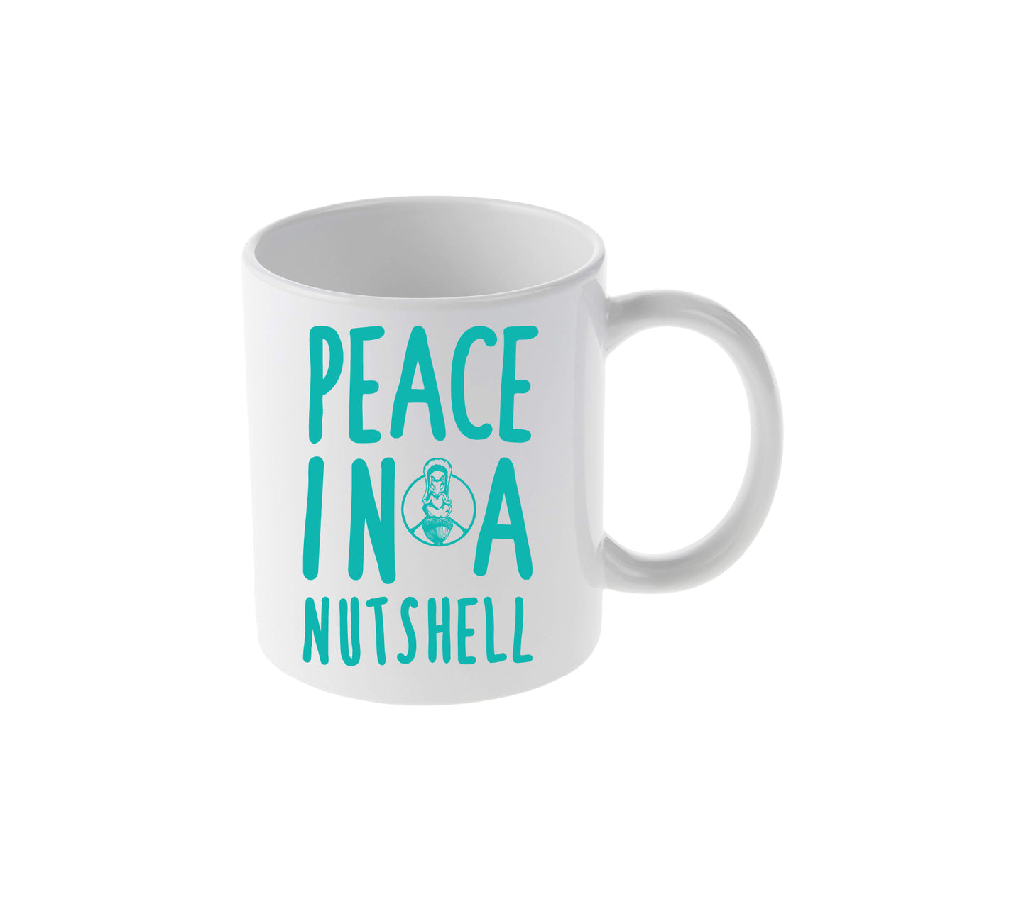 Peace in a Nutshell Mug