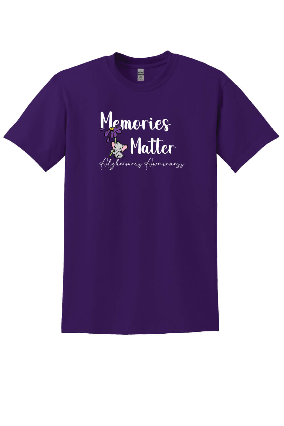 Memories Matter - Alzheimers Awareness Short Sleeve T-Shirt