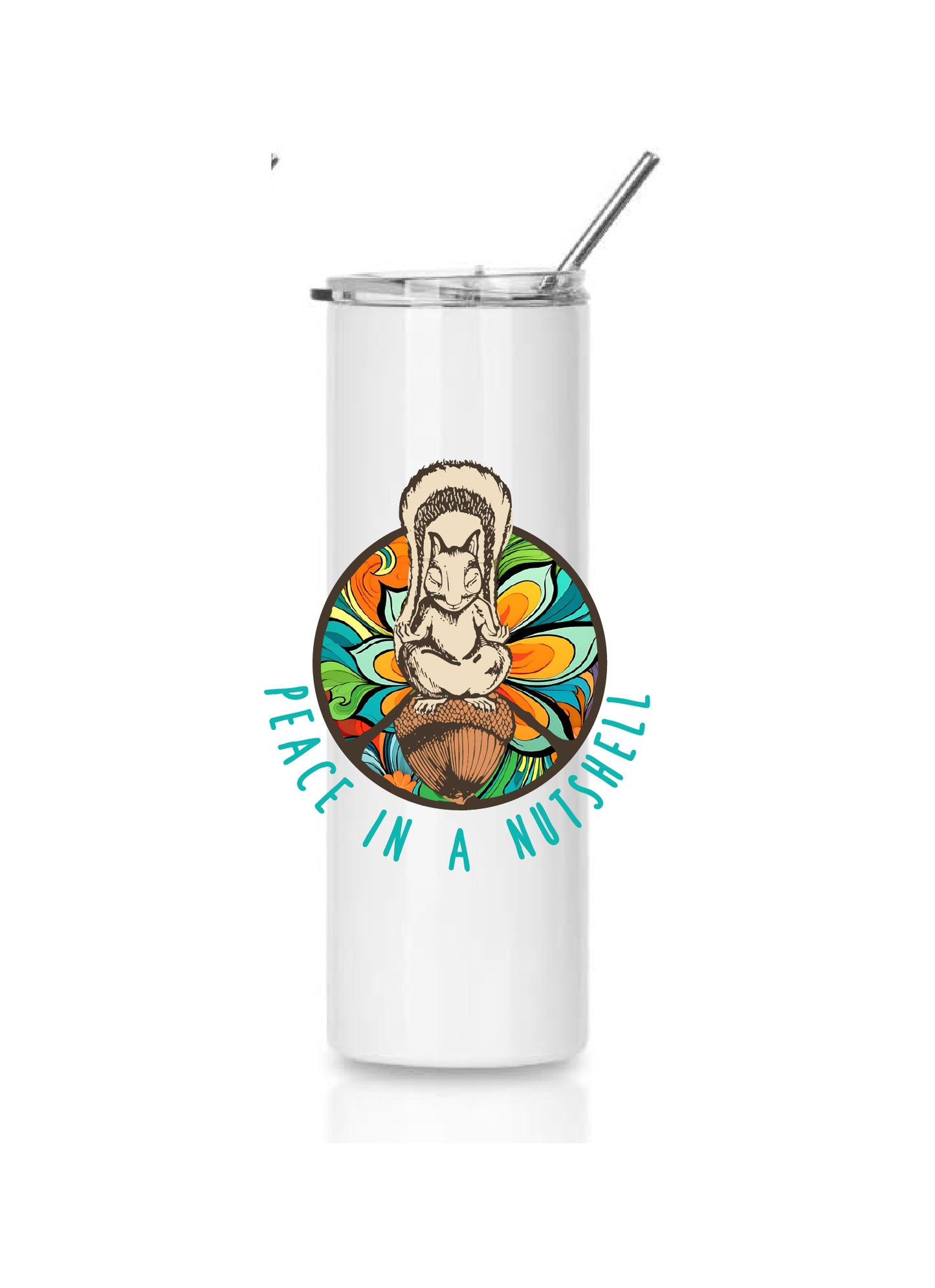 Peace in a Nutshell 20 oz Tumbler