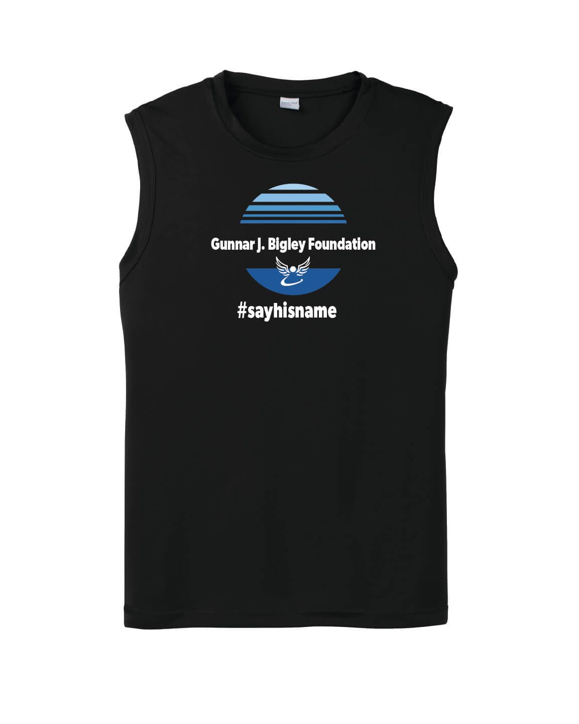 Sleeveless Tank - Circle Logo back front