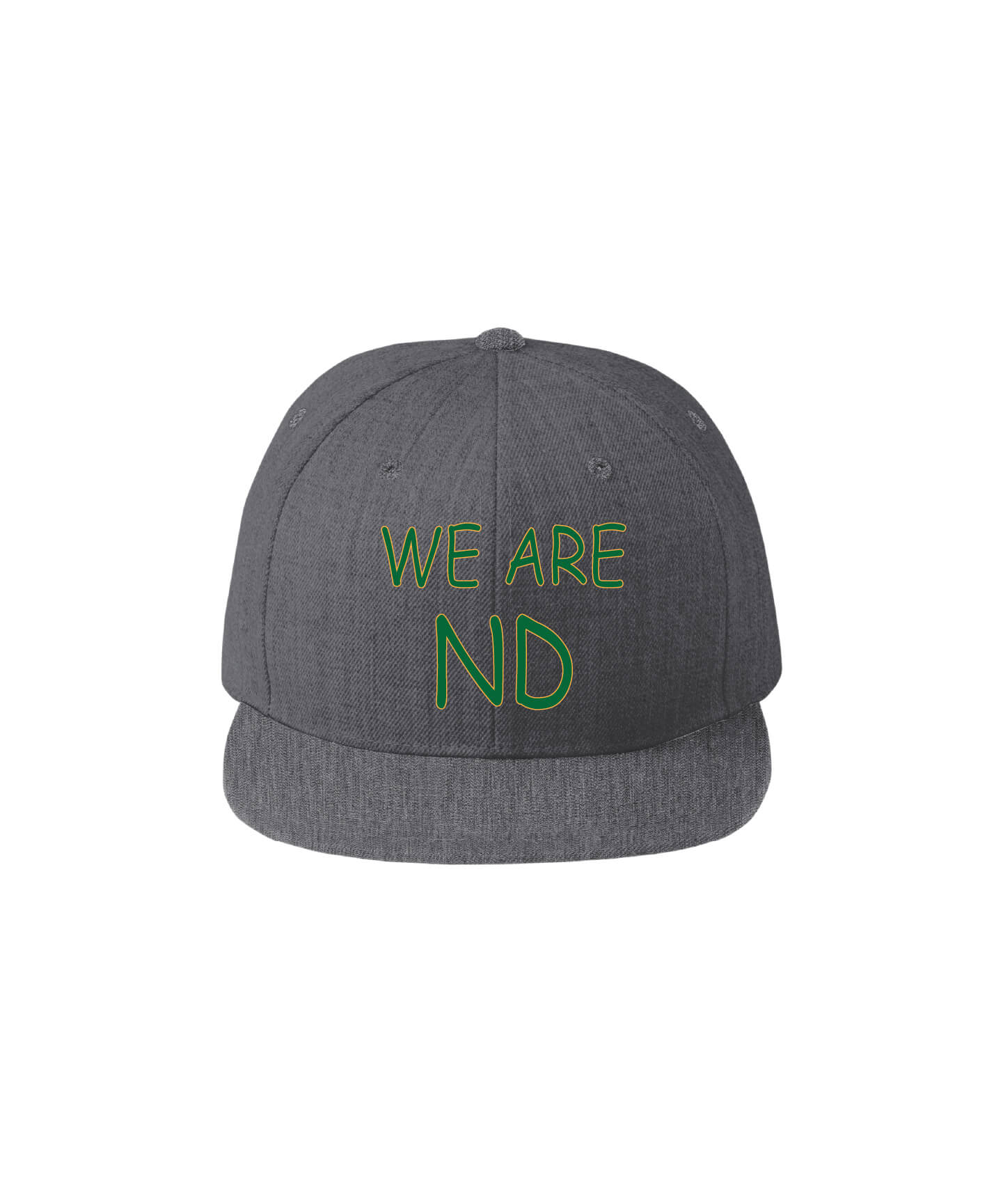 Flat Bill Snapback Cap we are nd