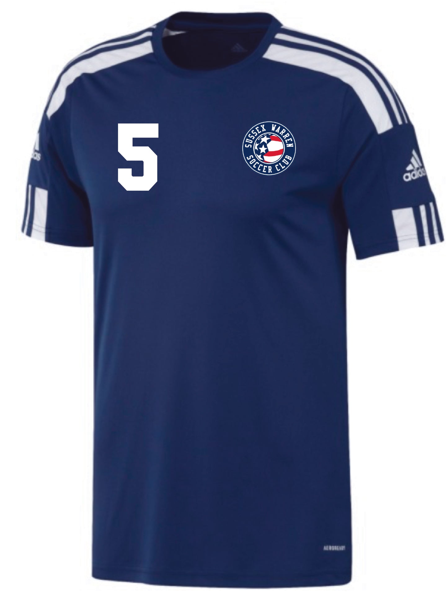 Navy Uniform Adidas Squadra 21 Jersey (AVAILABLE UNTIL 8/14/24)