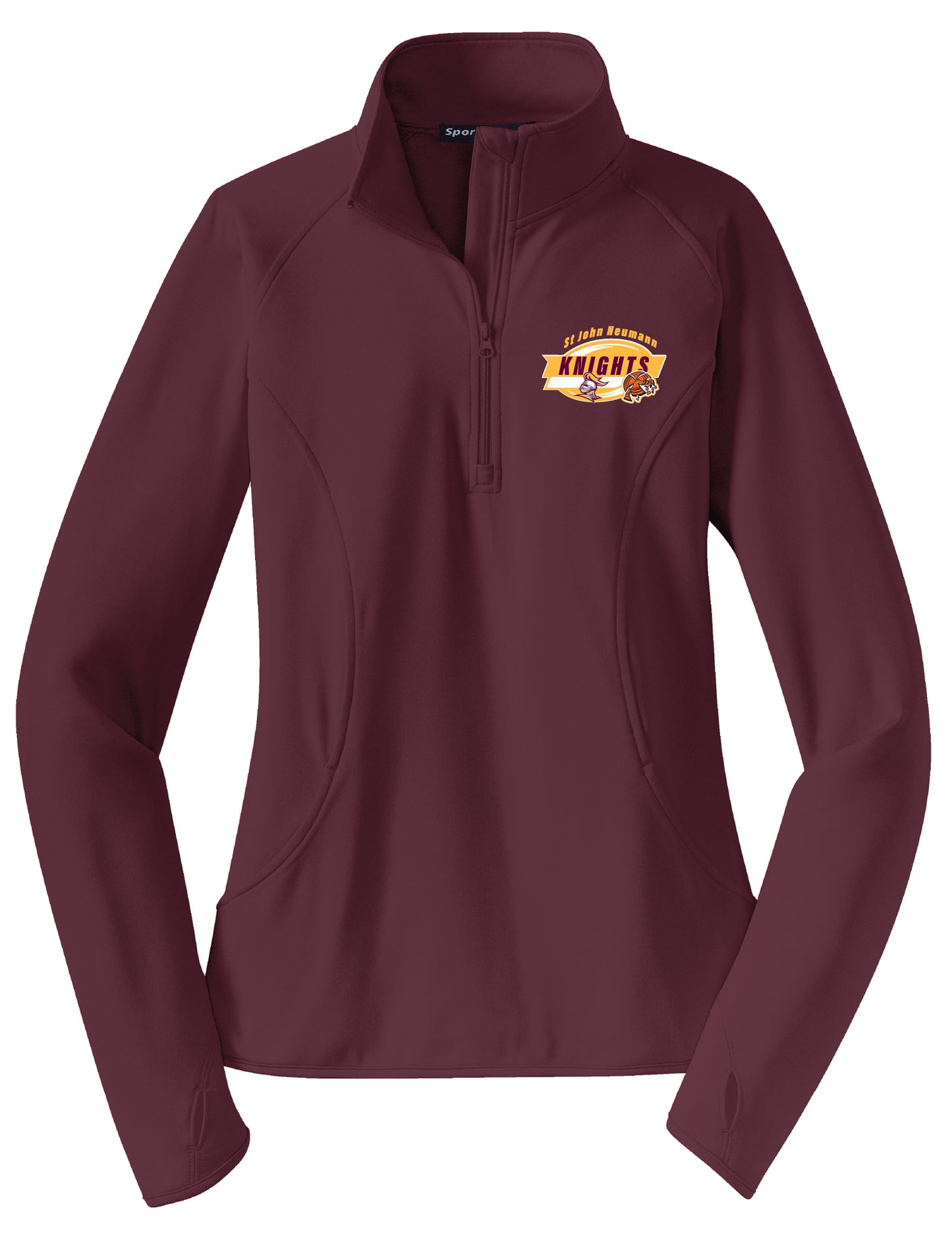 SJN Knights Clay Target Sport Tek 1/4 Zip Pullover (Ladies)